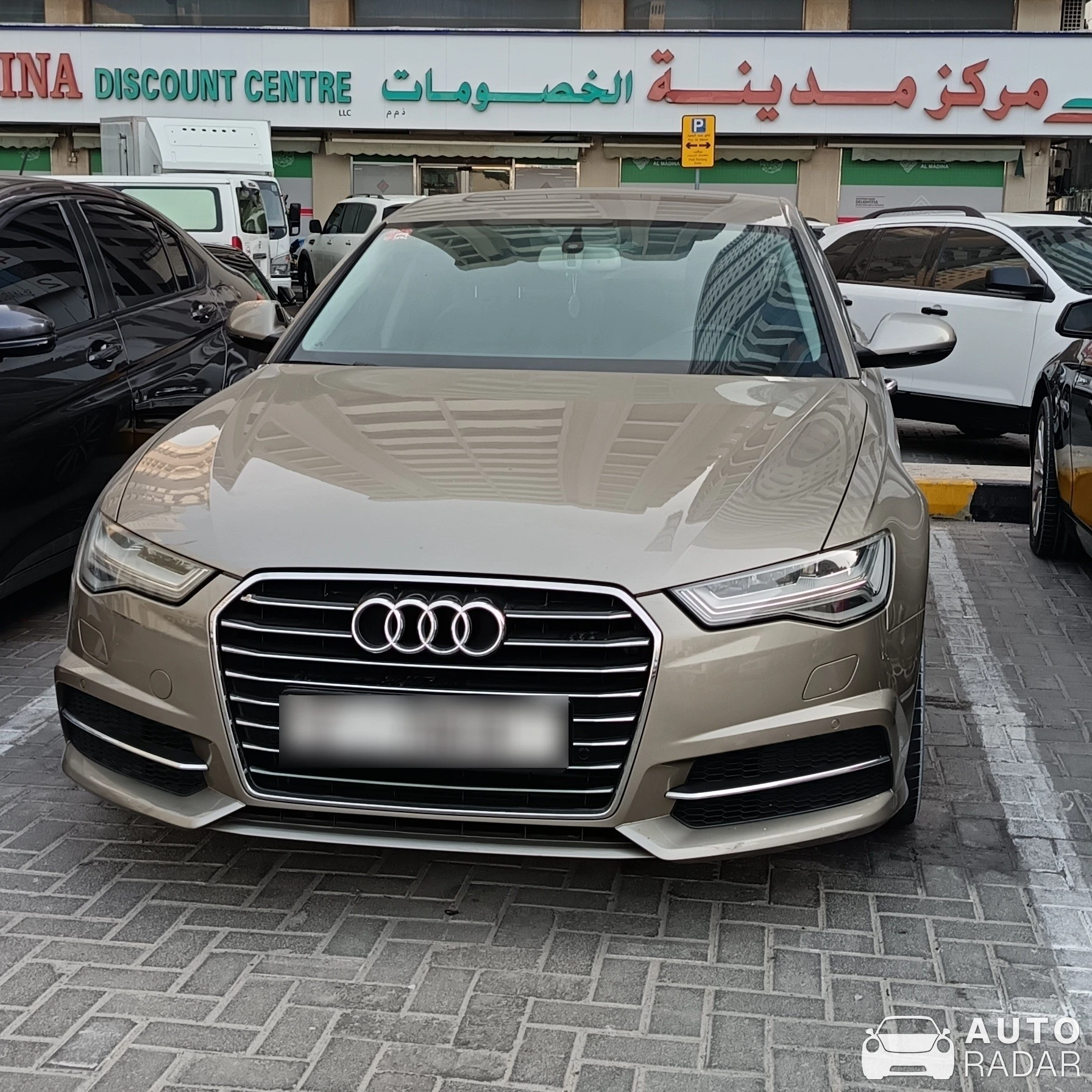 Audi A6 spotted in Sharjah, United Arab Emirates