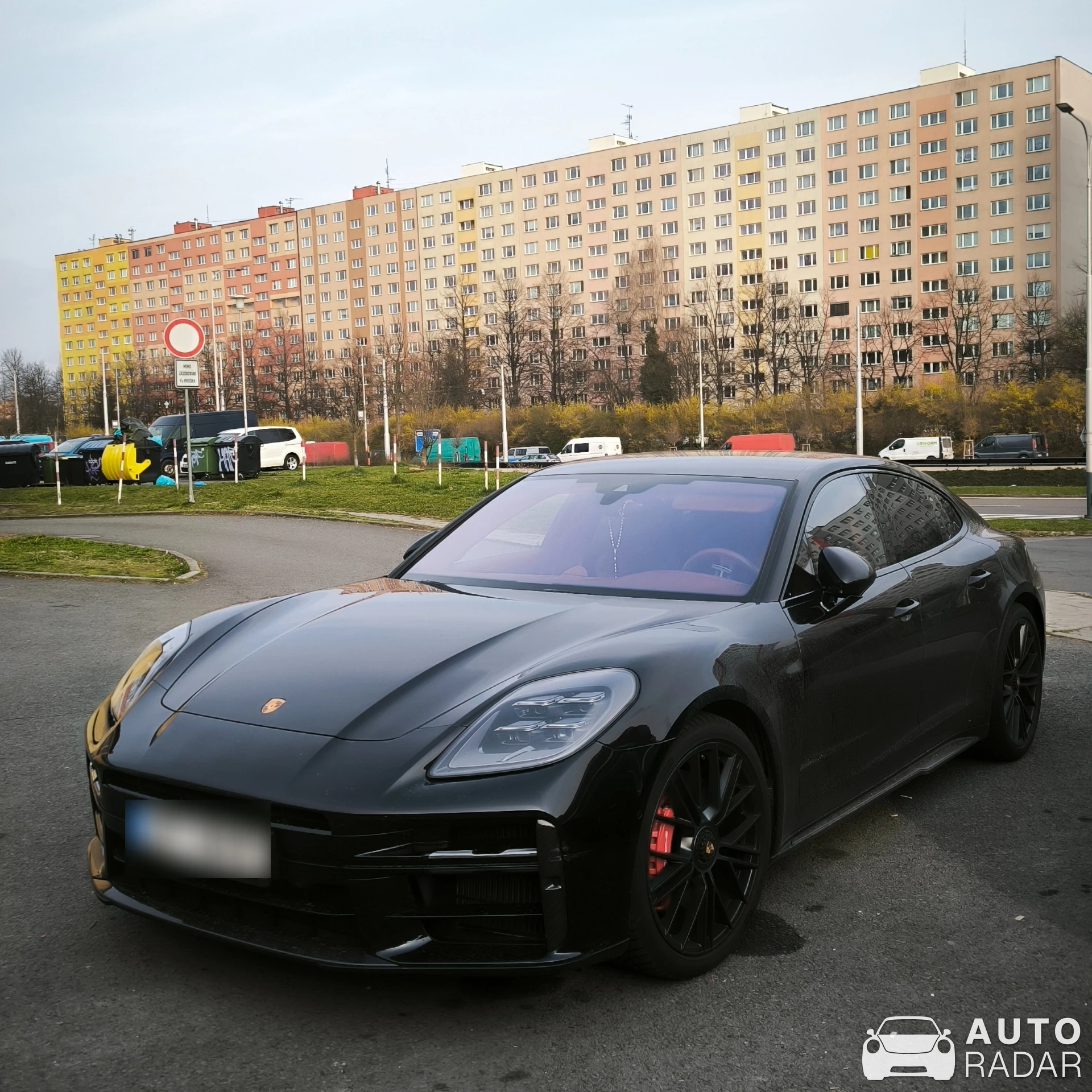 Porsche 972 Panamera Turbo spotted in Ostrava