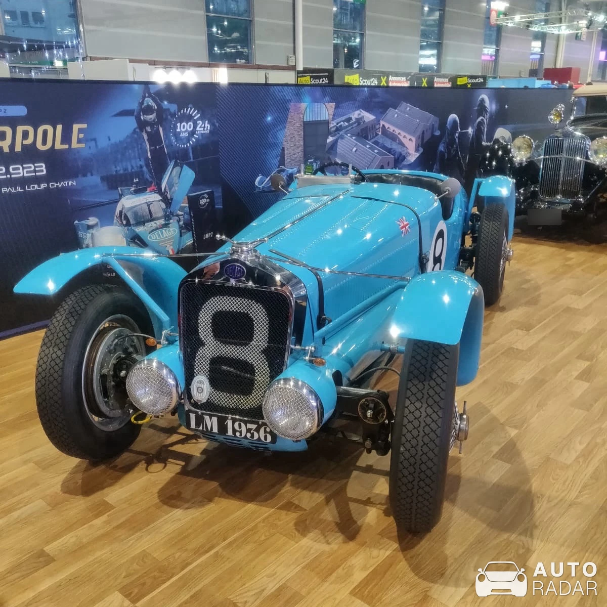 Delage D12 spotted in Paris