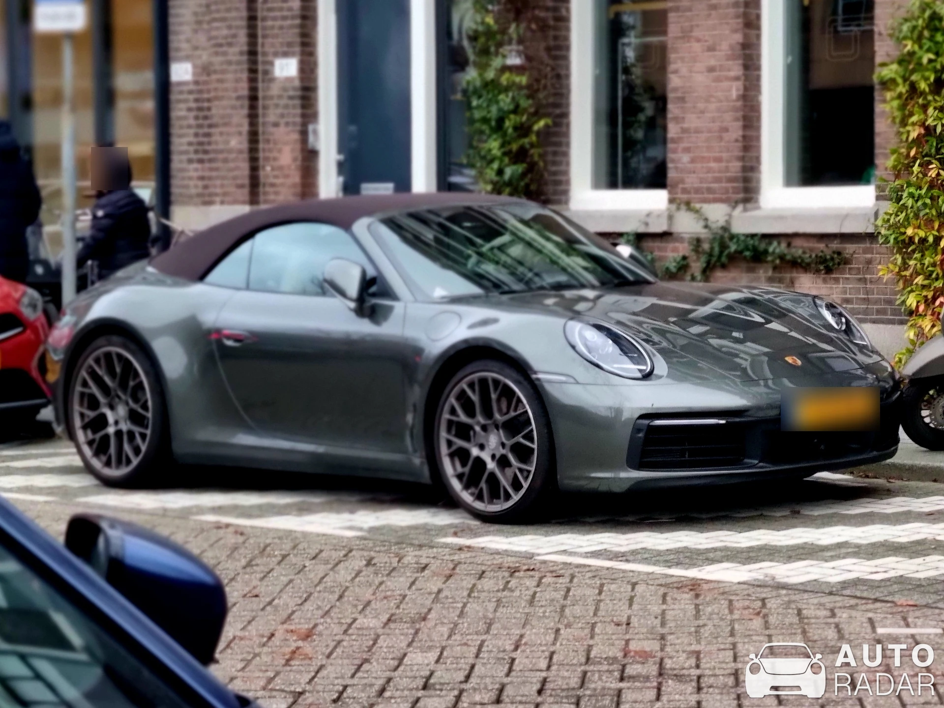 Porsche 992 Carrera 4S Cabriolet MkI spotted in Rotterdam, Netherlands