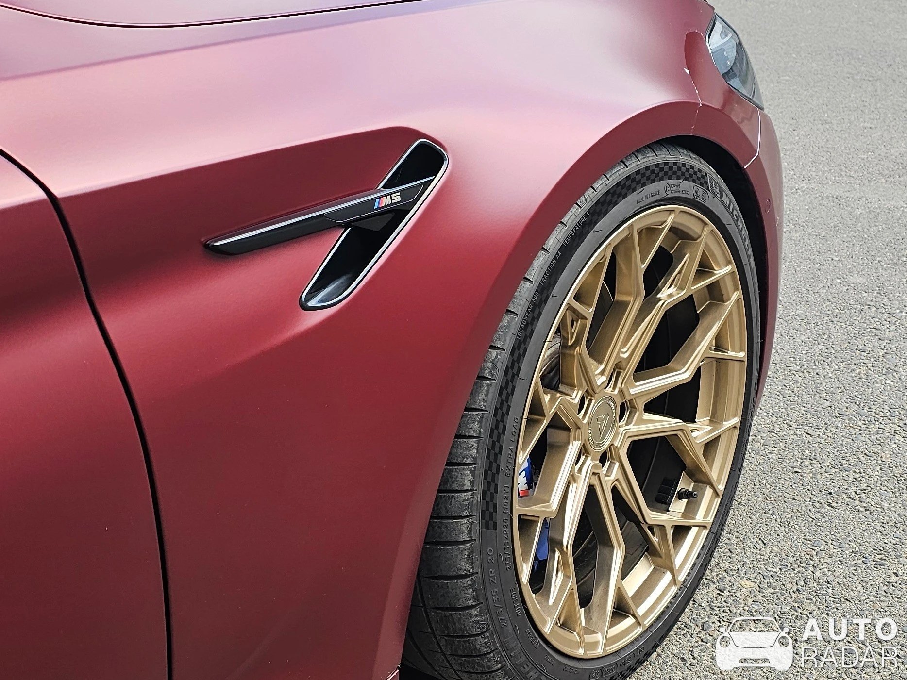 BMW M5 F90 First Edition spotted in București