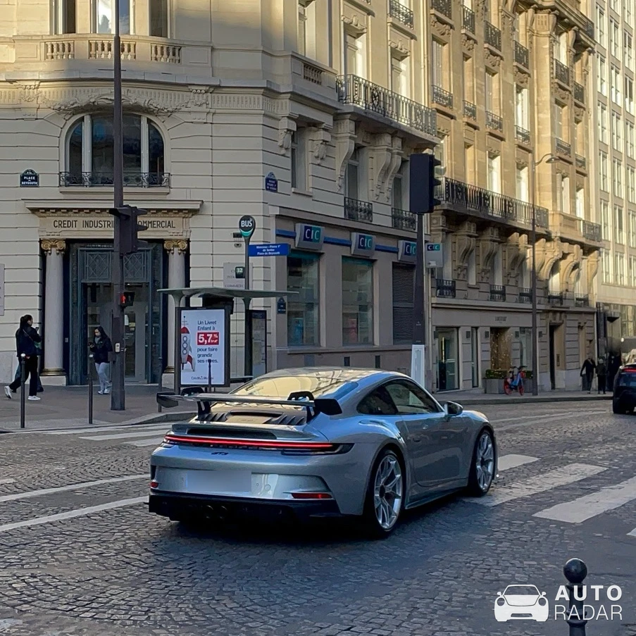 Porsche 992 GT3 MkI spotted in Paris, France
