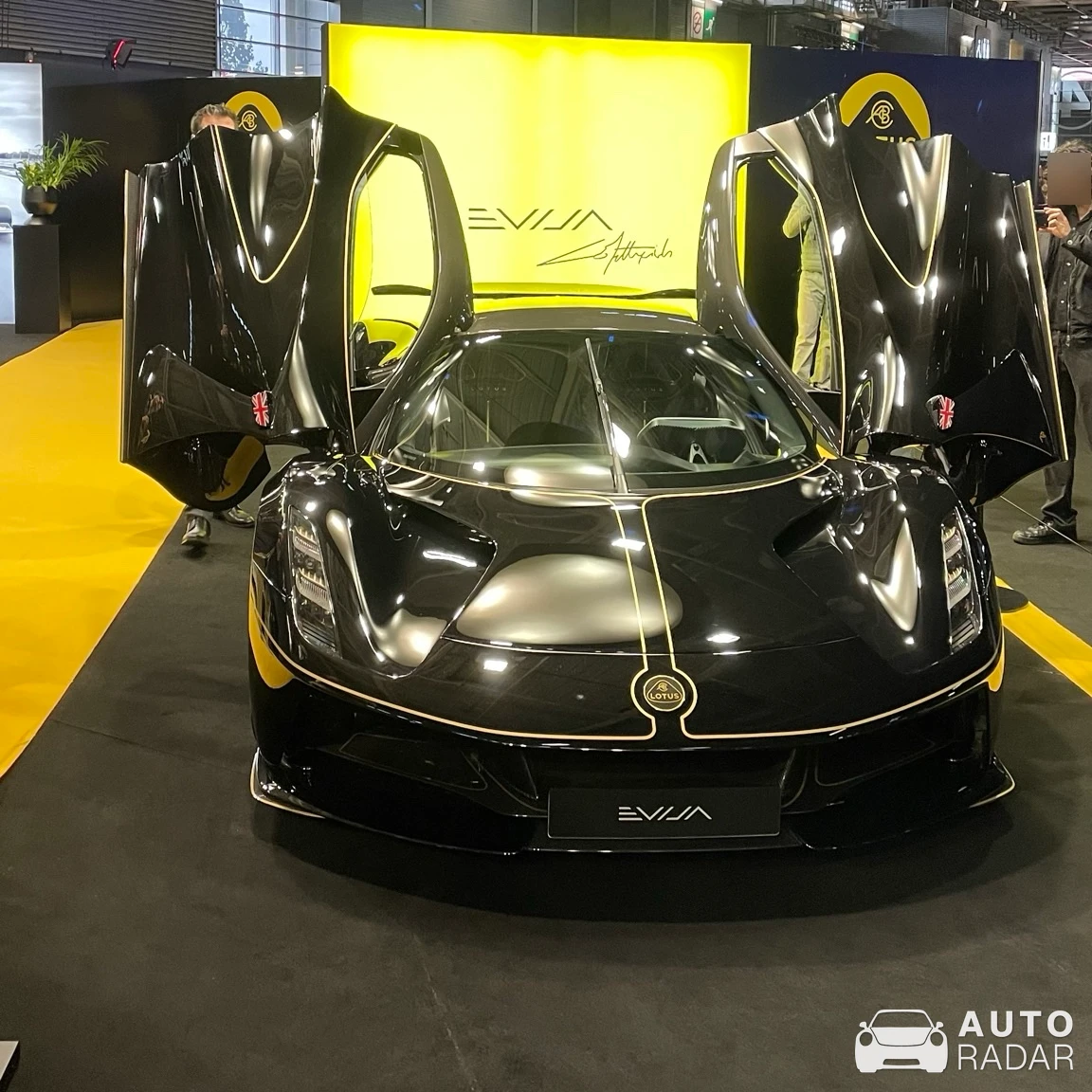 Lotus Evija spotted in Paris, France