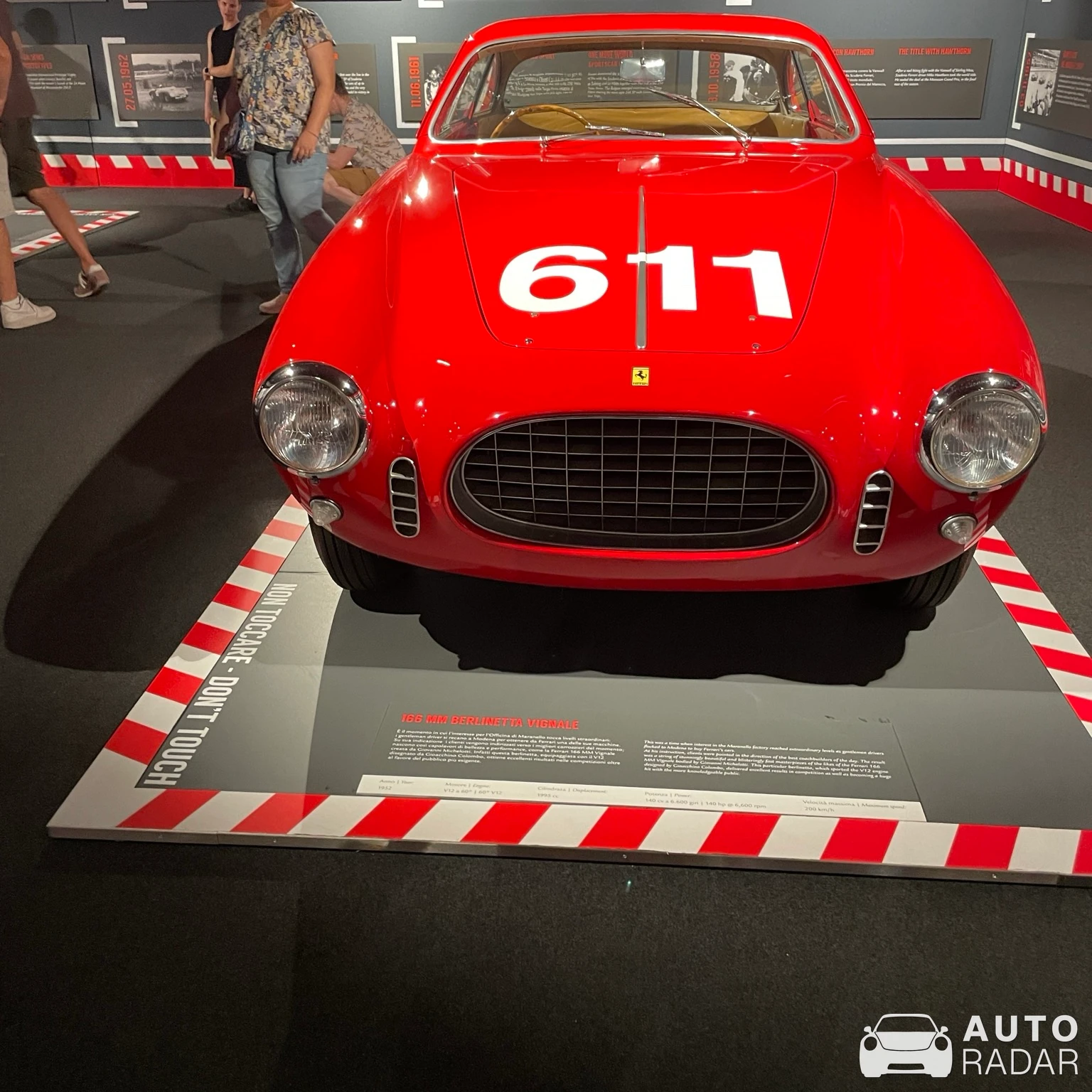 Ferrari 250 MM Berlinetta Pininfarina spotted in Maranello