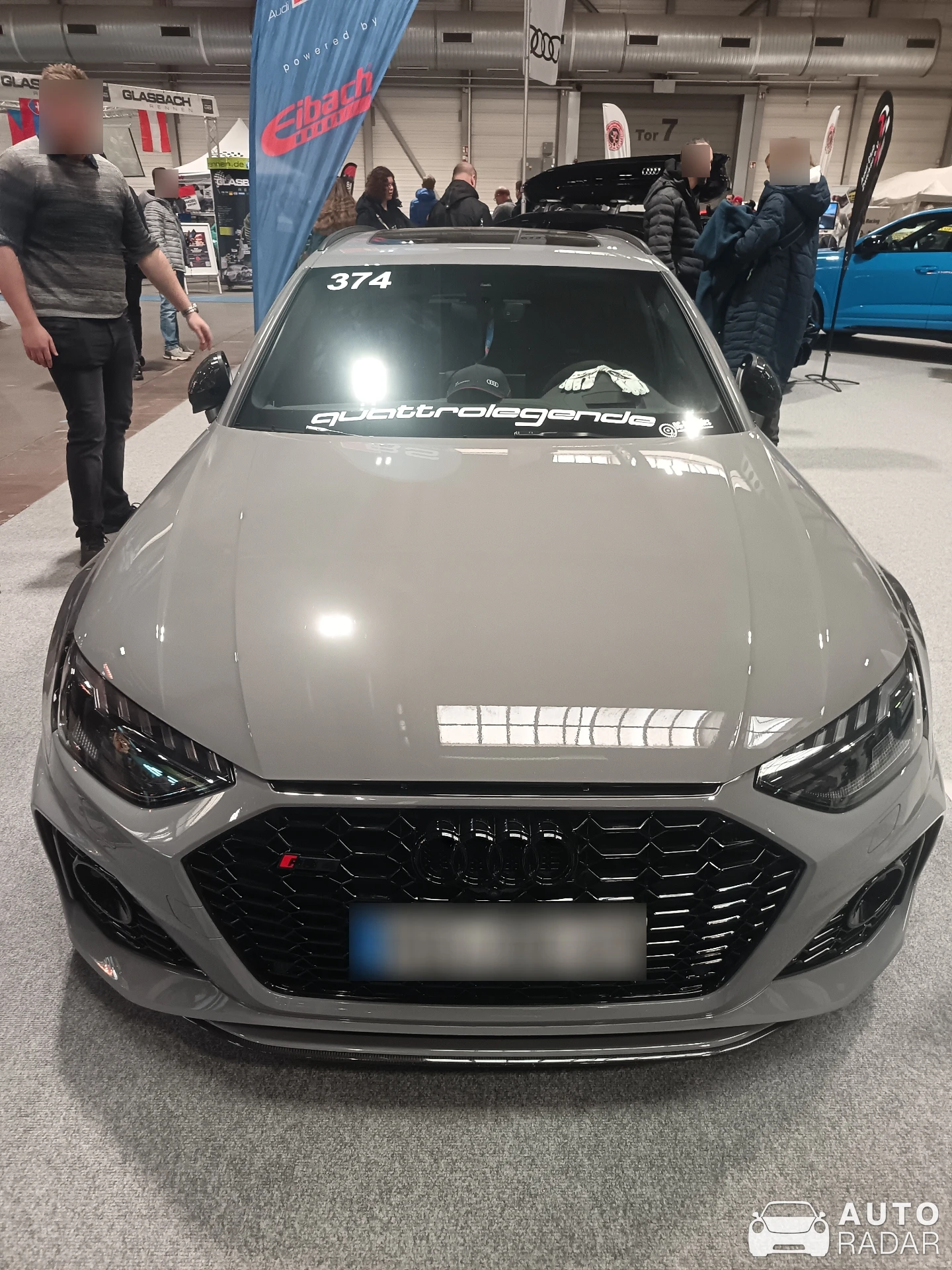 Audi RS4 Avant B9 spotted in Erfurt, Germany