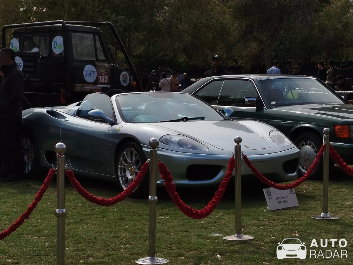 Ferrari 360 Spider spotted in Karachi, Pakistan