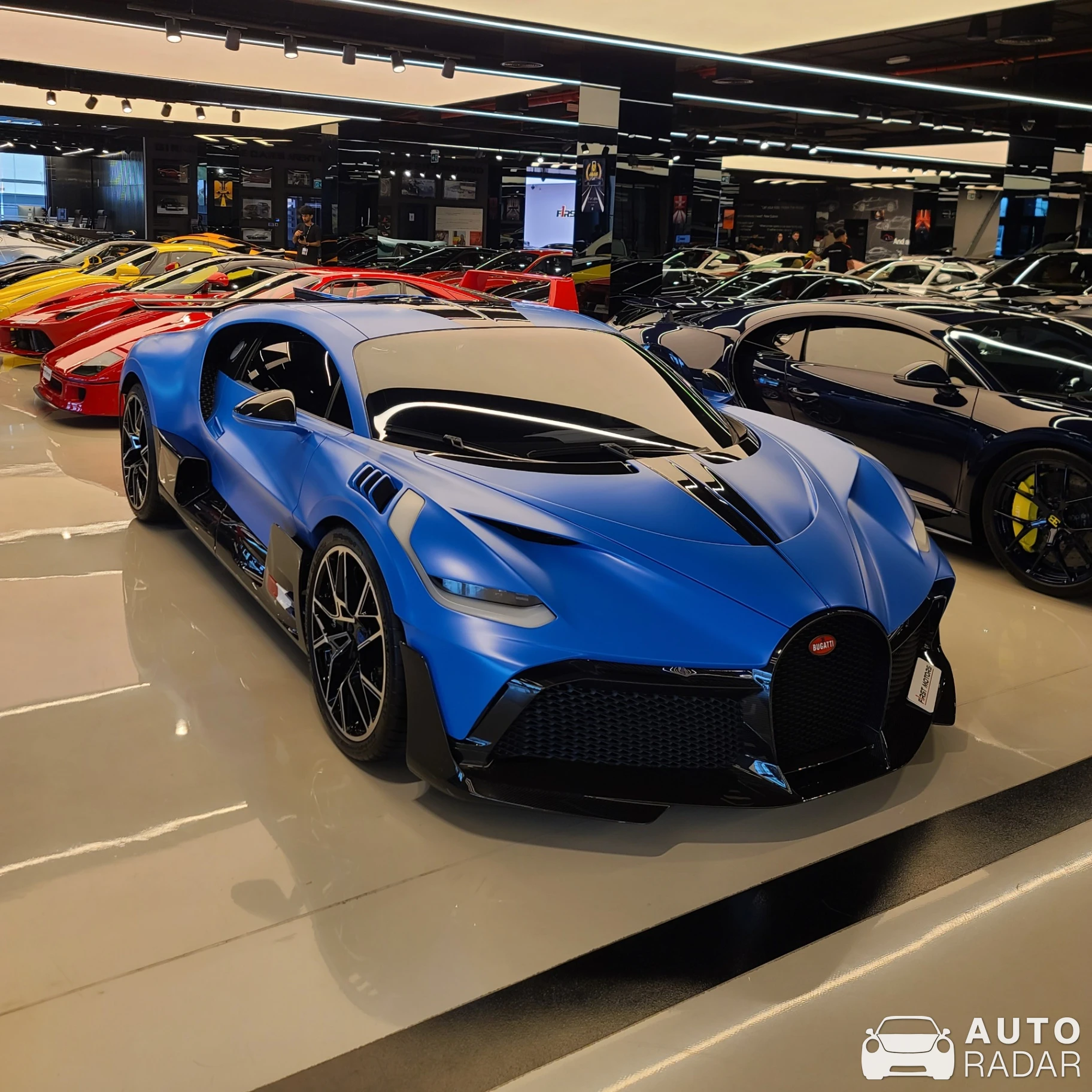 Bugatti Divo spotted in Dubai, United Arab Emirates