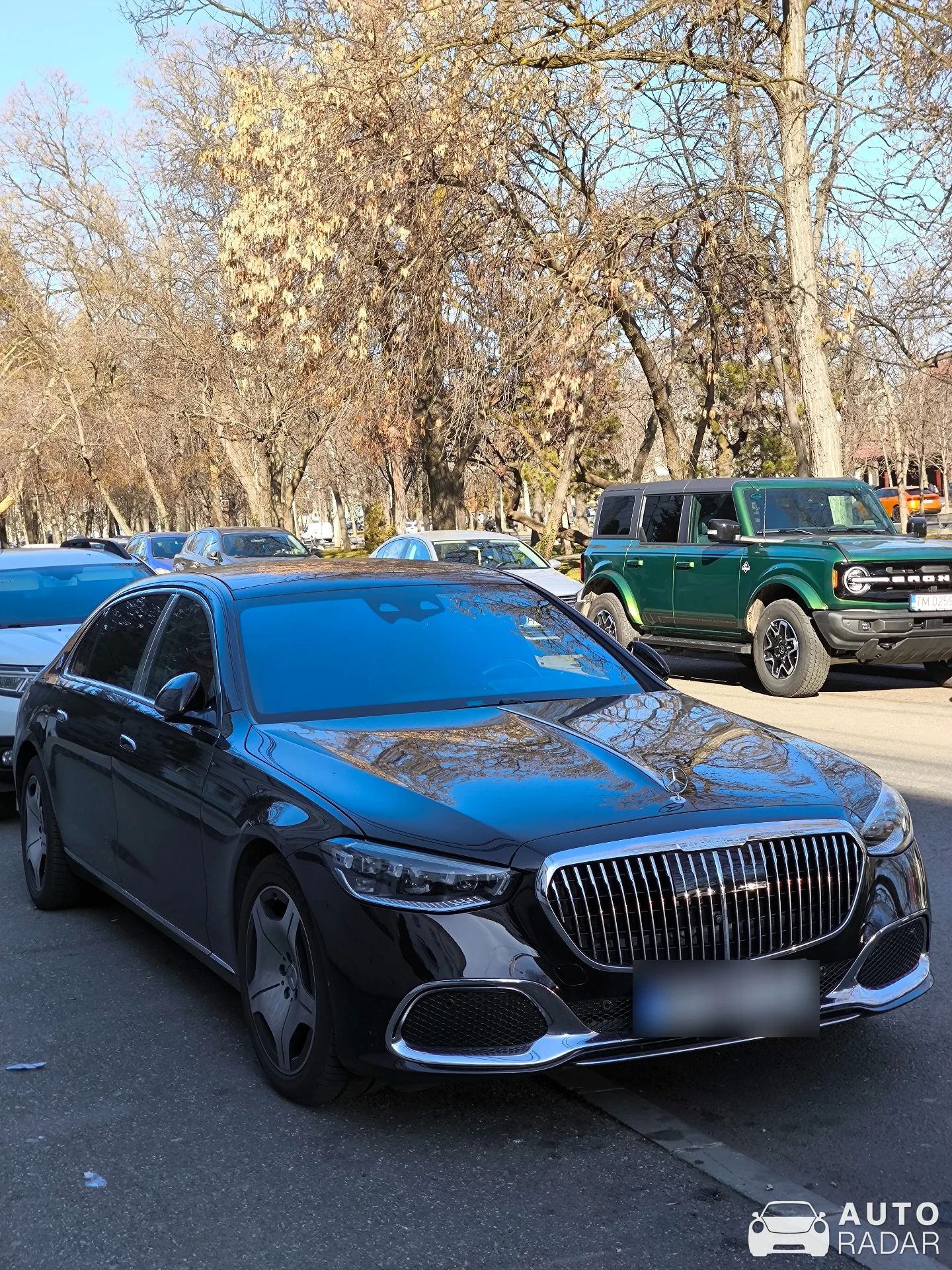 Mercedes-Maybach S 580 4MATIC spotted in Ploiești, Romania