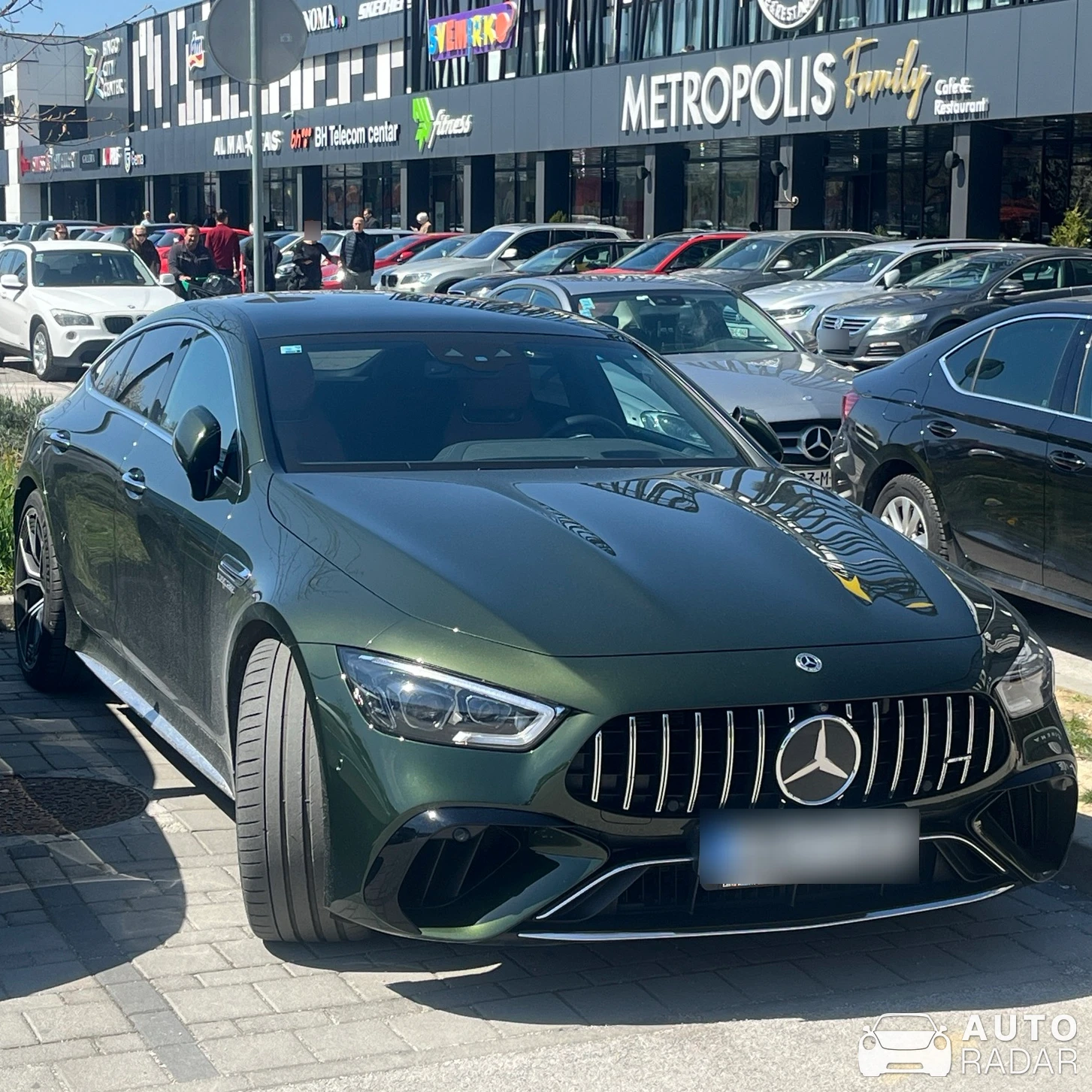 Mercedes-AMG GT 63 S E-Performance X290 spotted in Sarajevo