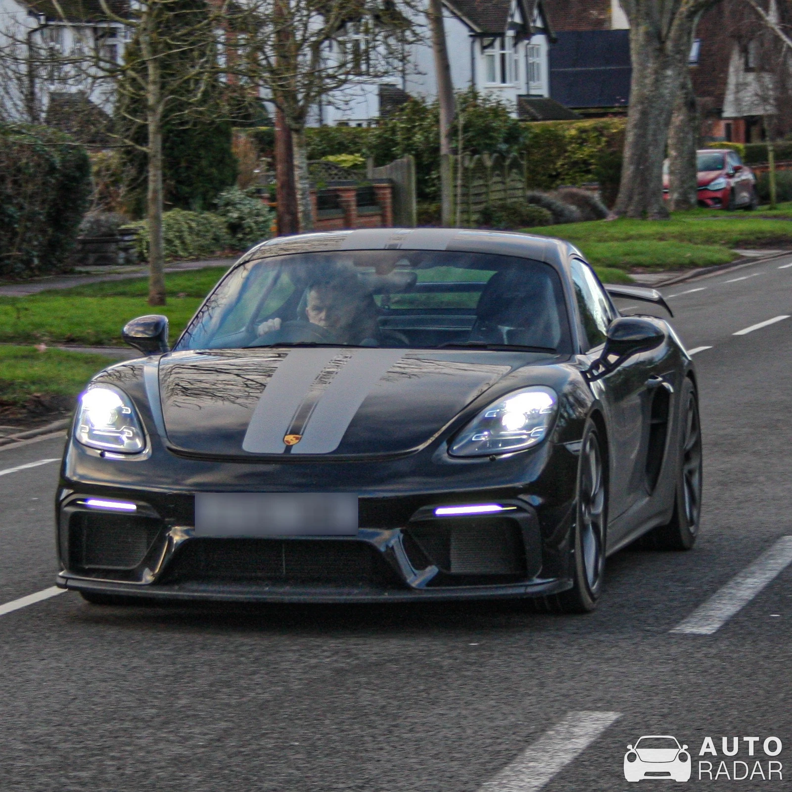 Porsche 718 Cayman GT4 spotted in Warwickshire, United Kingdom
