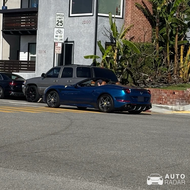 Ferrari California T spotted in Hermosa Beach, United States