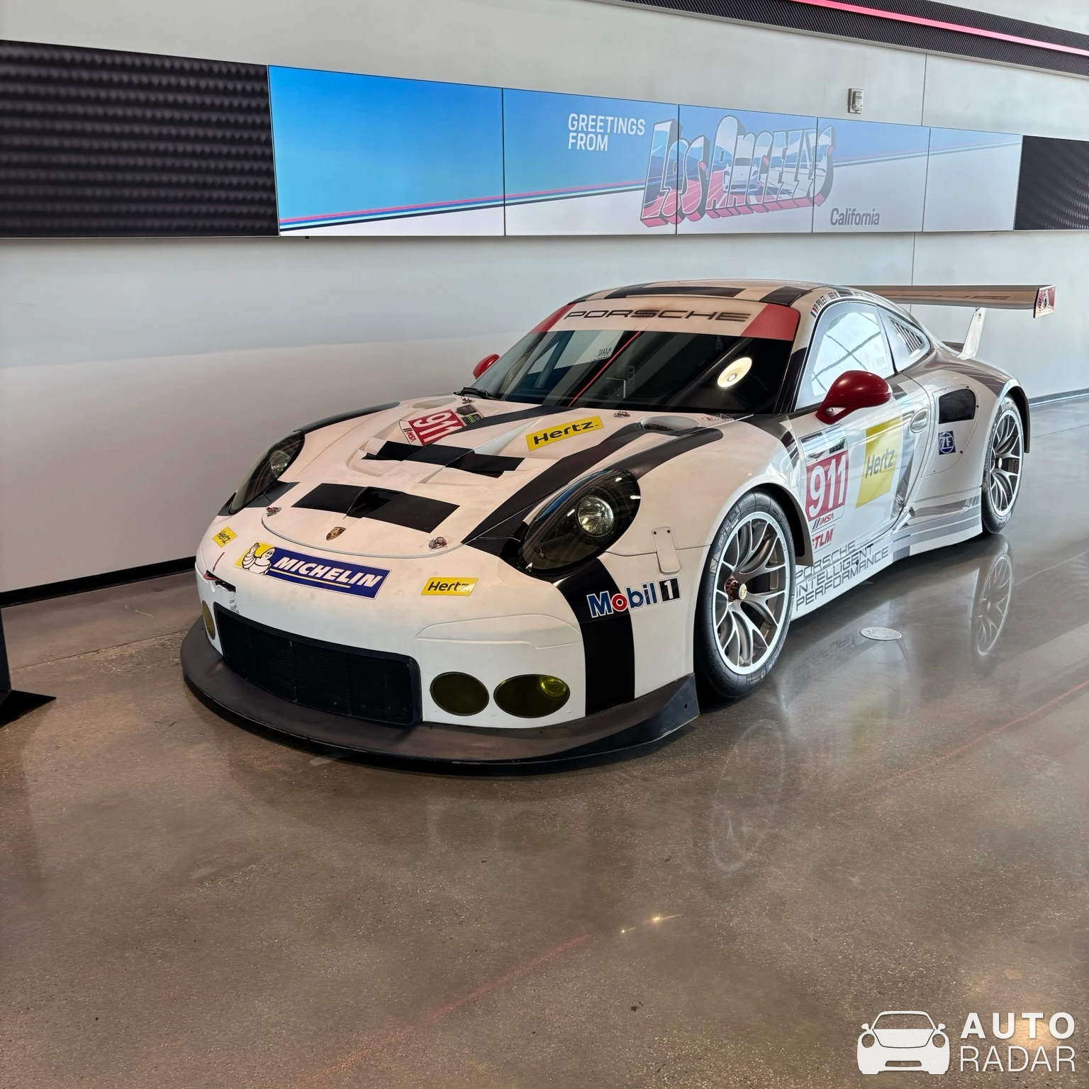 Porsche 991 RSR MkII spotted in Carson