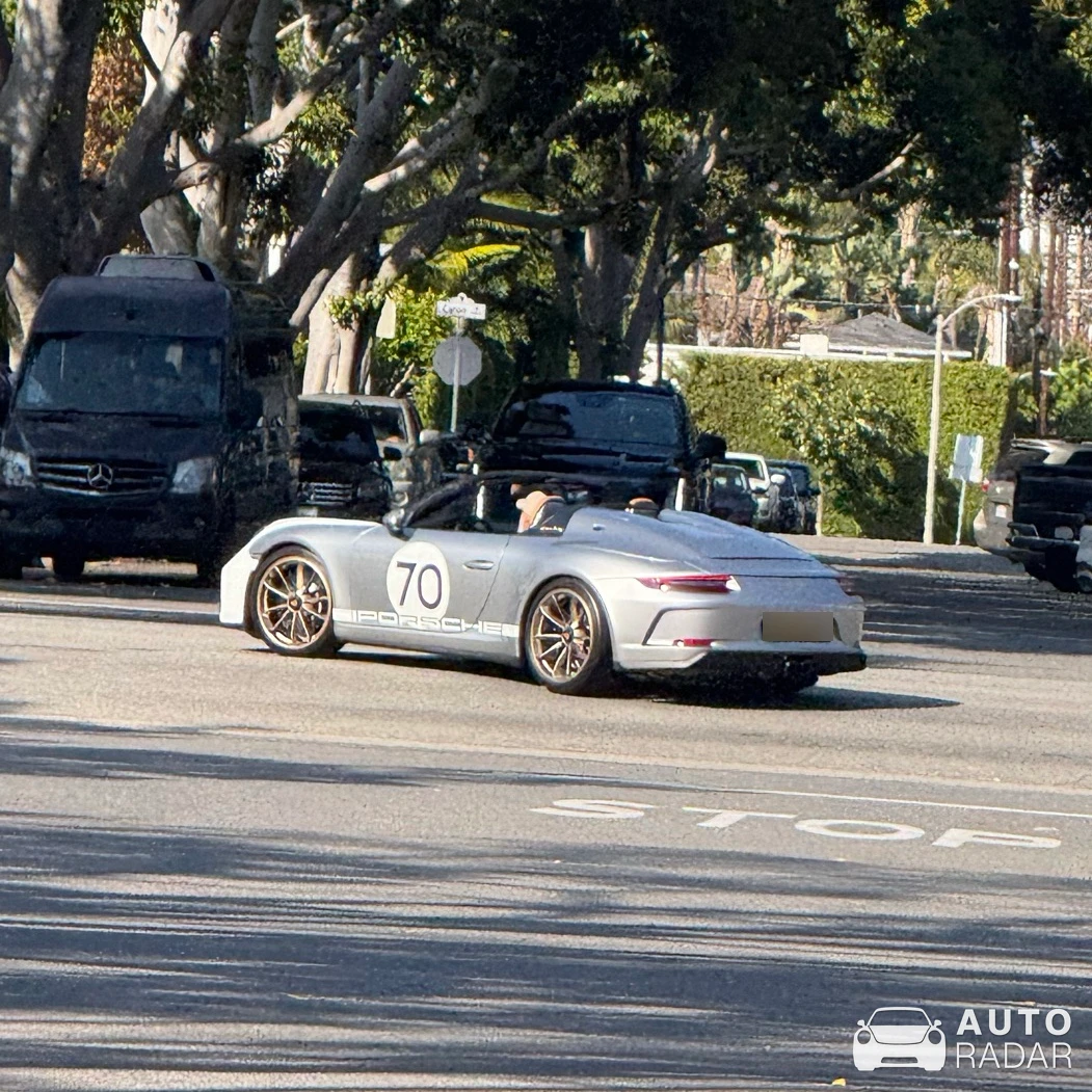 Porsche 991 Speedster Heritage Package spotted in Beverly Hills