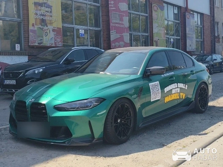 BMW M3 G80 Sedan Competition spotted in Opole