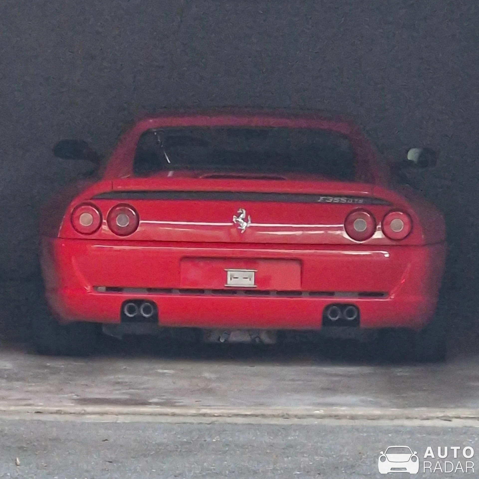 Ferrari F355 GTS spotted in Brig, Switzerland