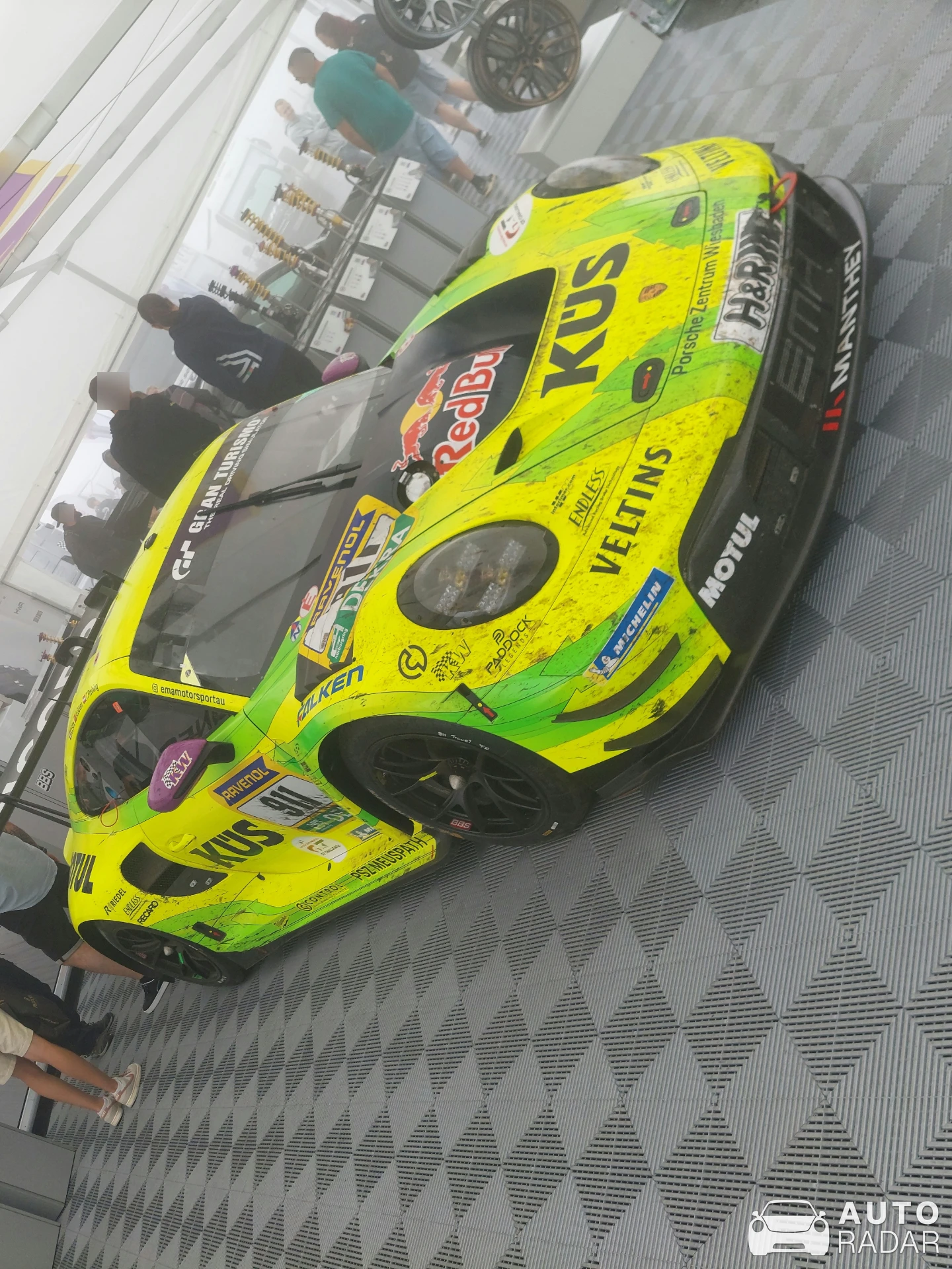 Porsche 992 GT3 R Evo spotted in Nürburg