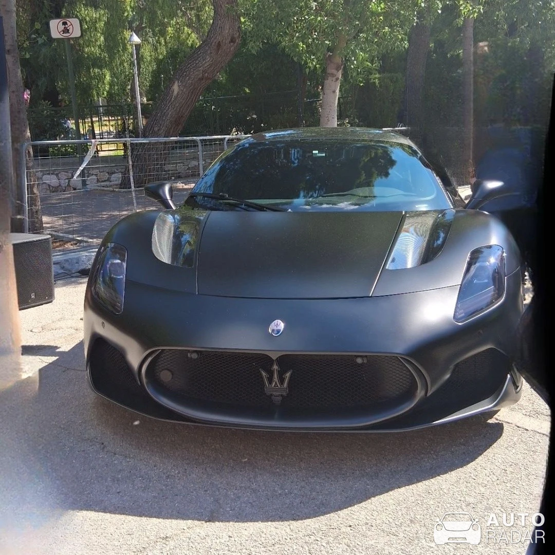 Maserati MC20 Notte Edition spotted in Athina