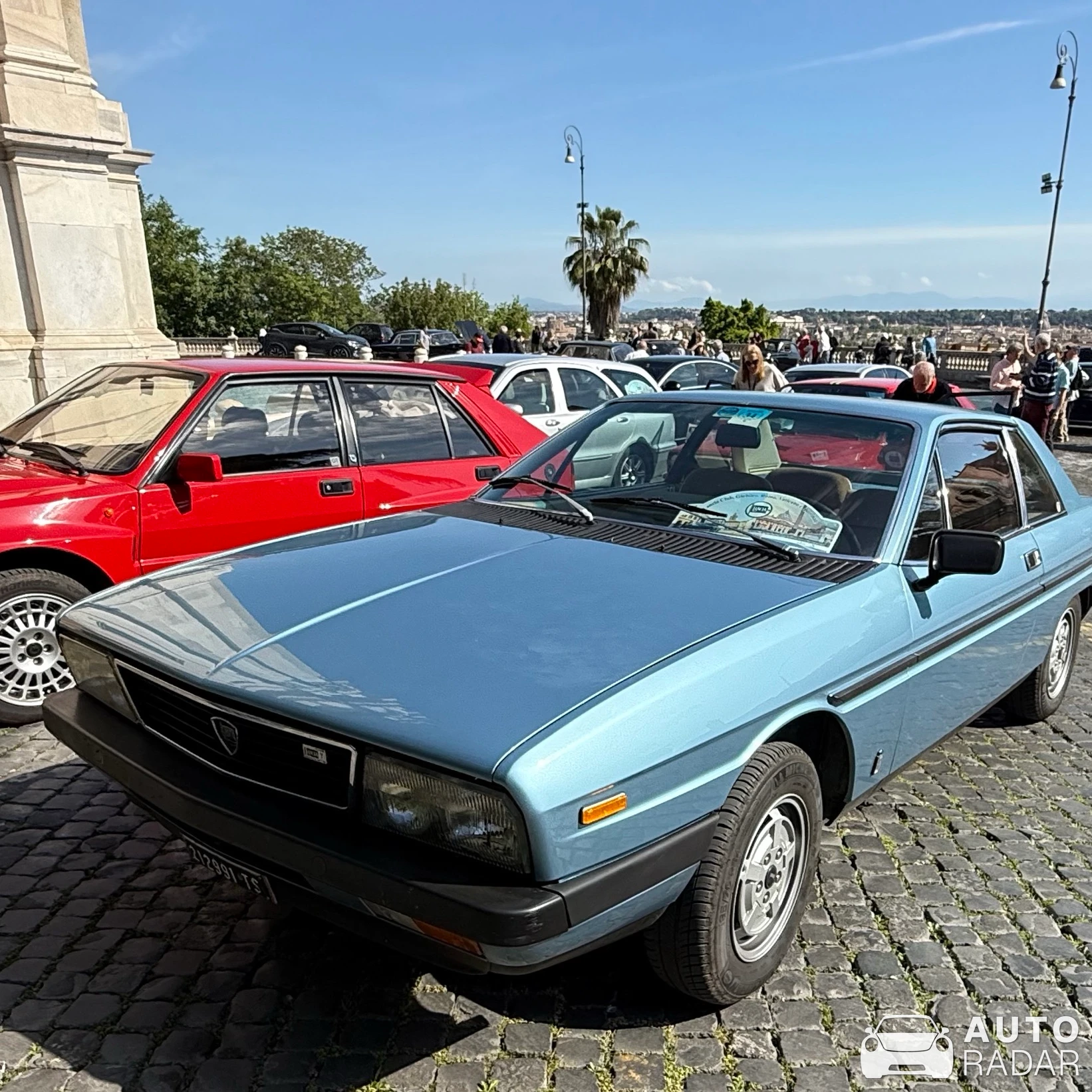 Lancia Gamma spotted in Roma