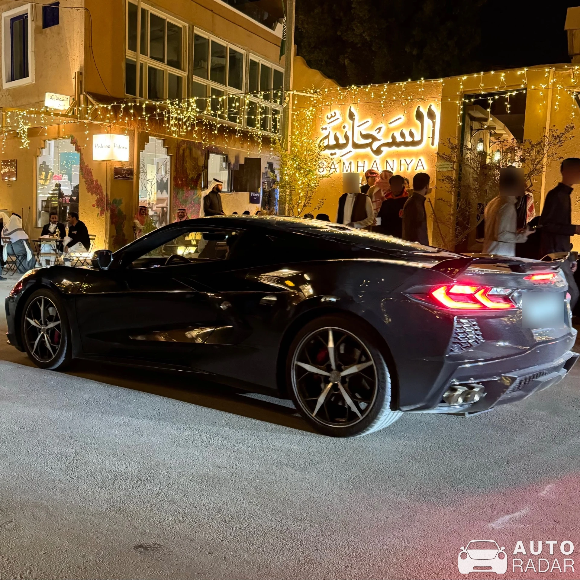 Chevrolet Corvette C8 spotted in Diriyah, Saudi Arabia