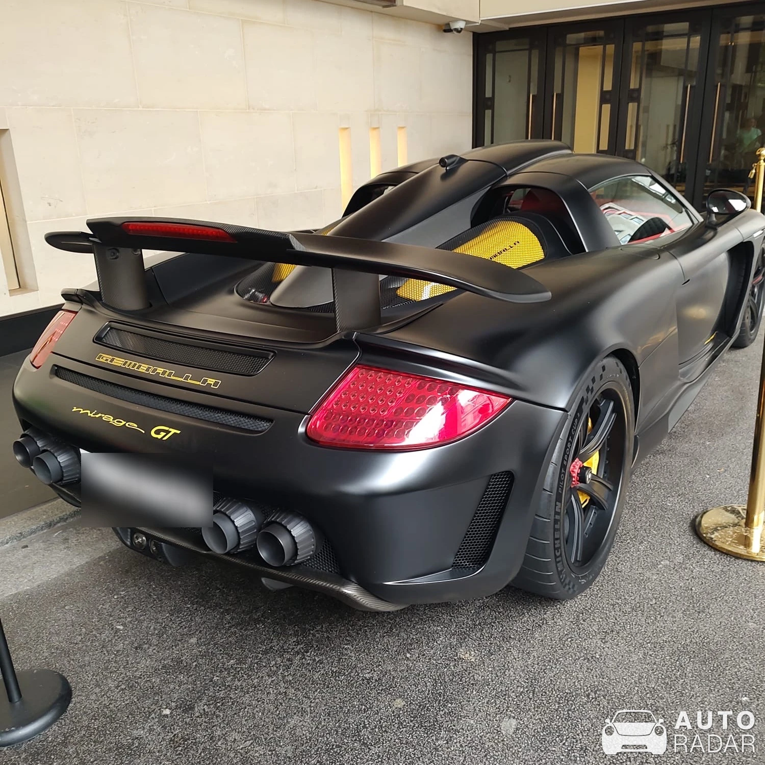 Gemballa Mirage GT Matt Edition spotted in London