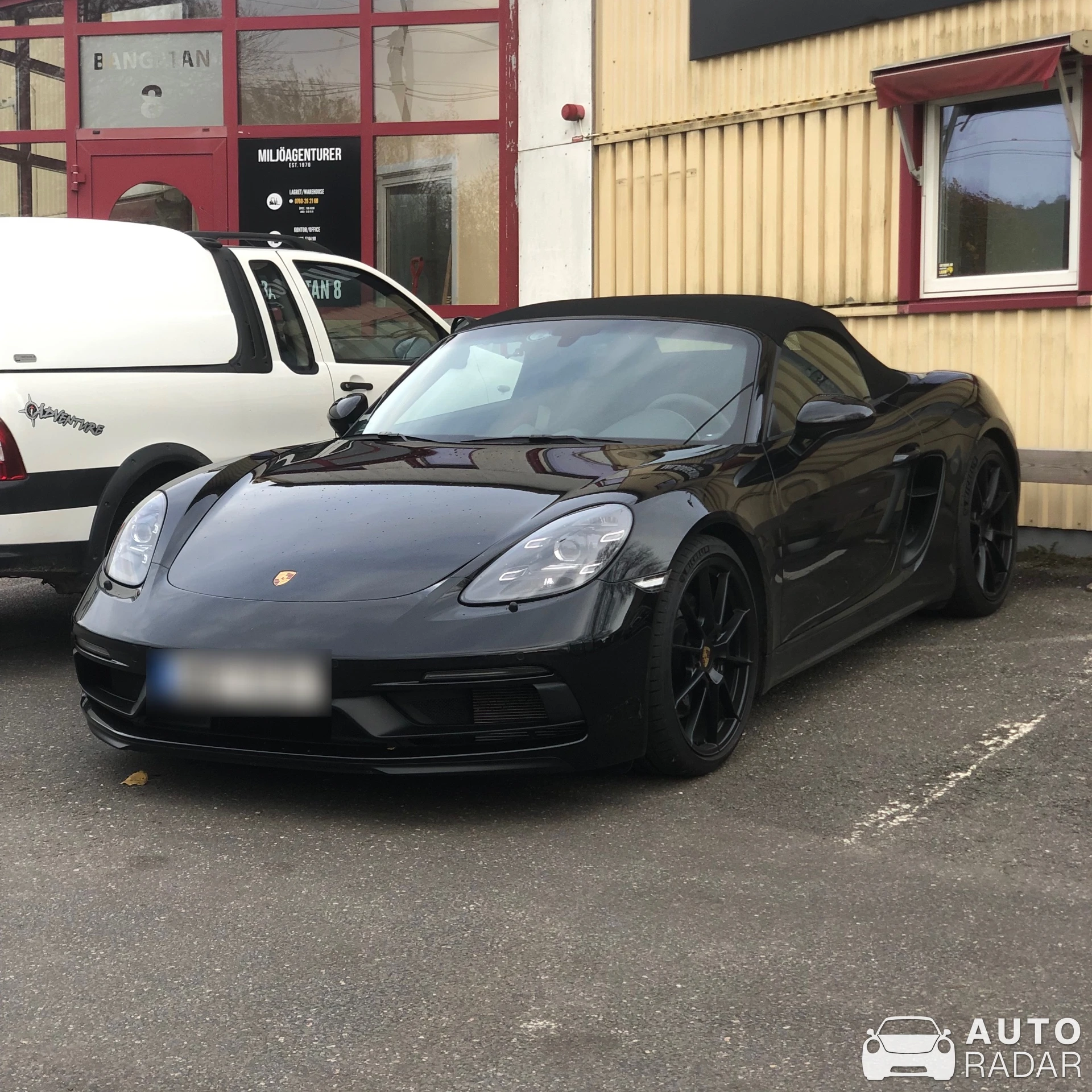 Porsche 718 Boxster spotted in Falköping, Sweden