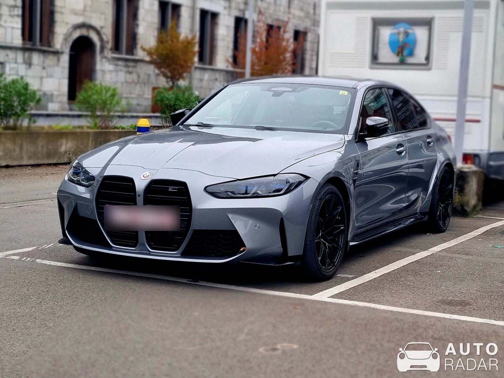 BMW M3 G80 Sedan Competition spotted in Liège, Belgium