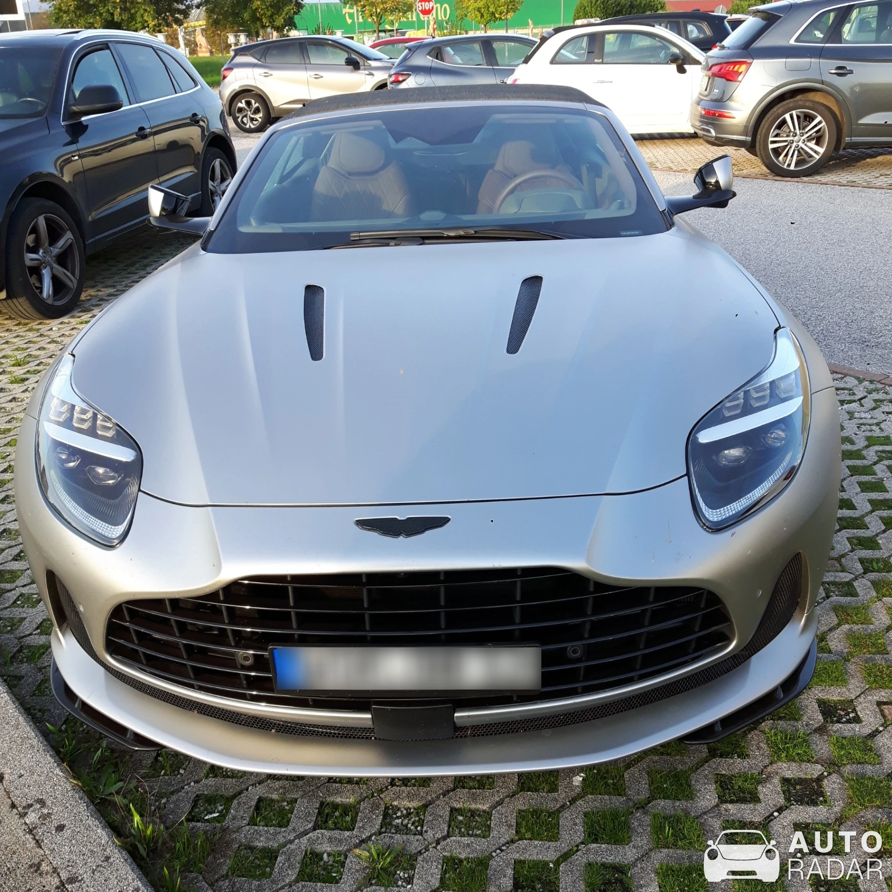 Aston Martin DB12 Volante spotted in Reana del Rojale, Italia