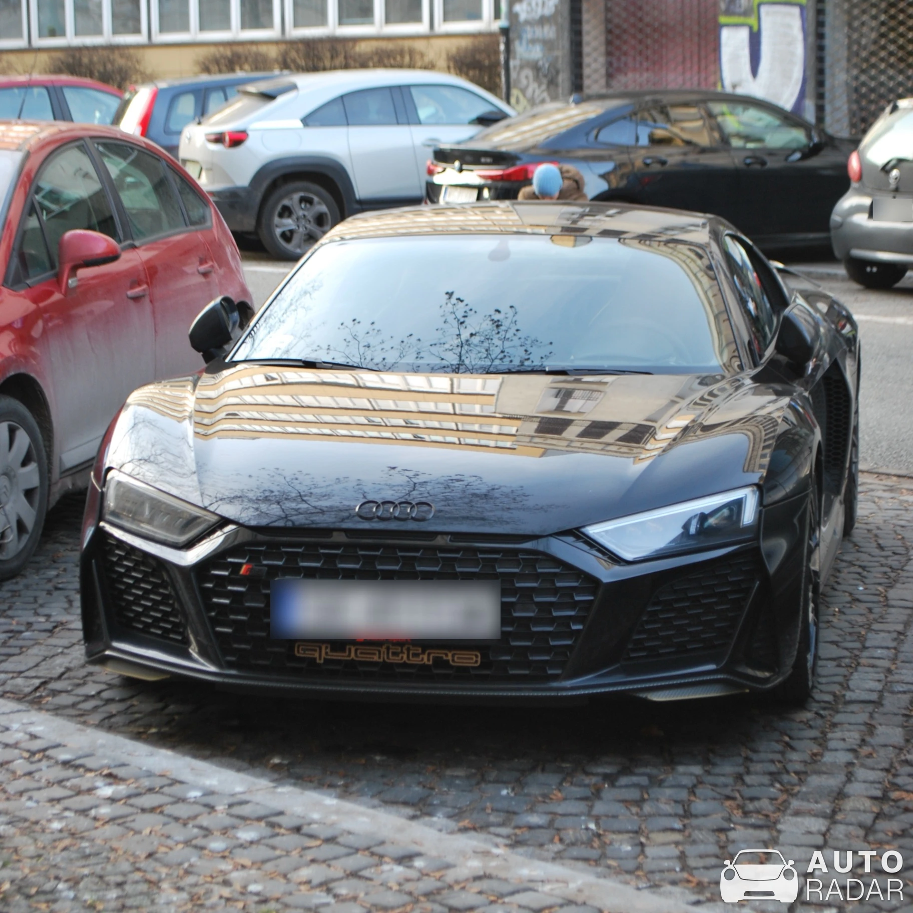 Audi R8 V10 Decennium spotted in Warszawa