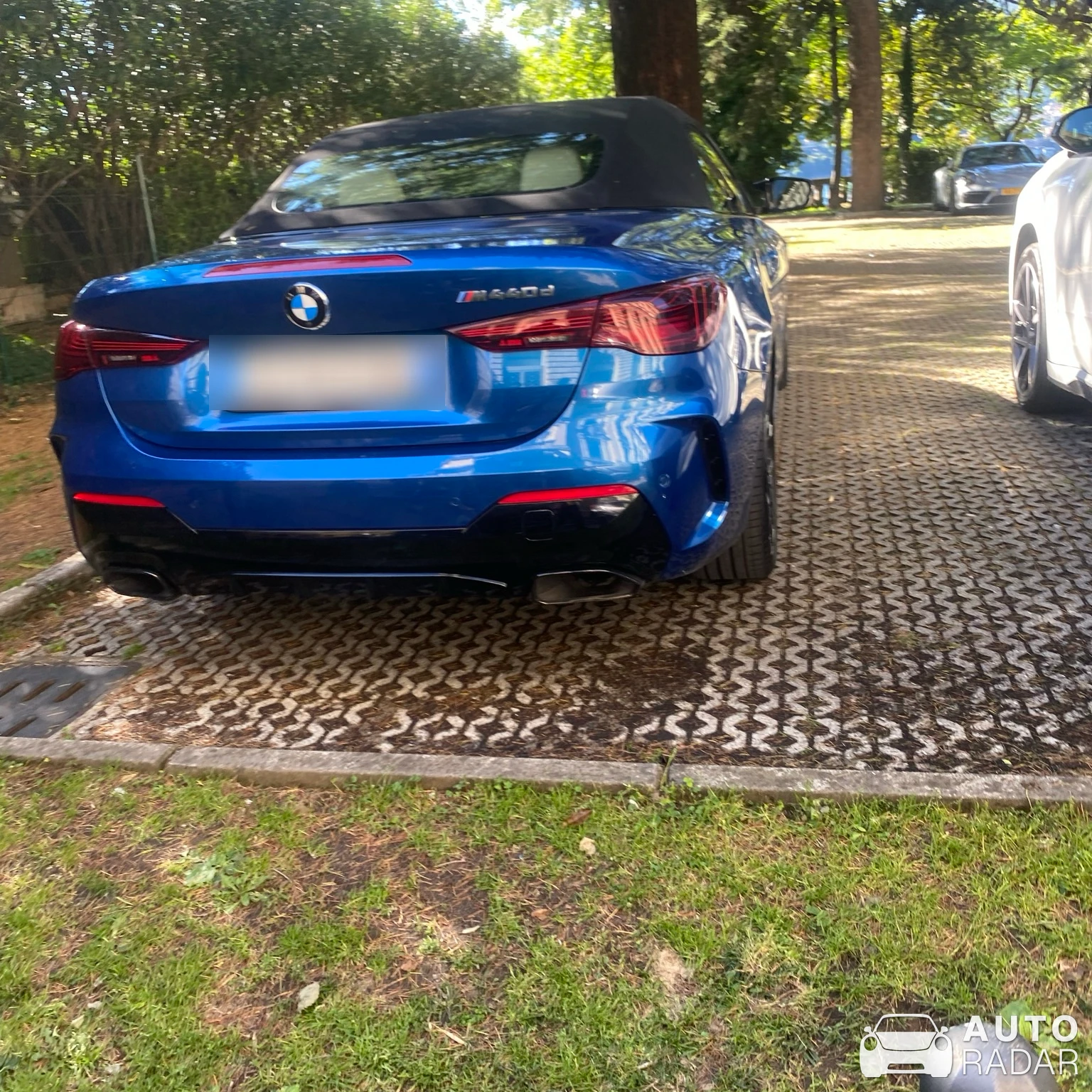 BMW 4 Series G23 Convertible spotted in Como