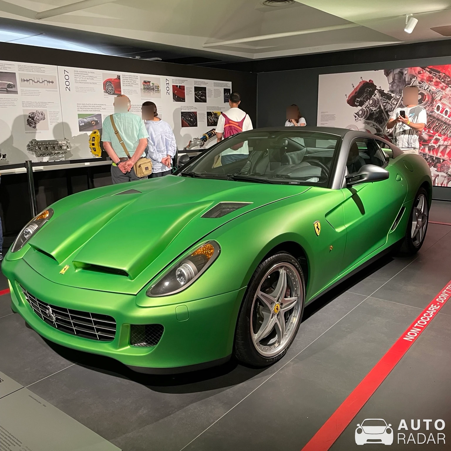 Ferrari 599 HY-KERS spotted in Maranello
