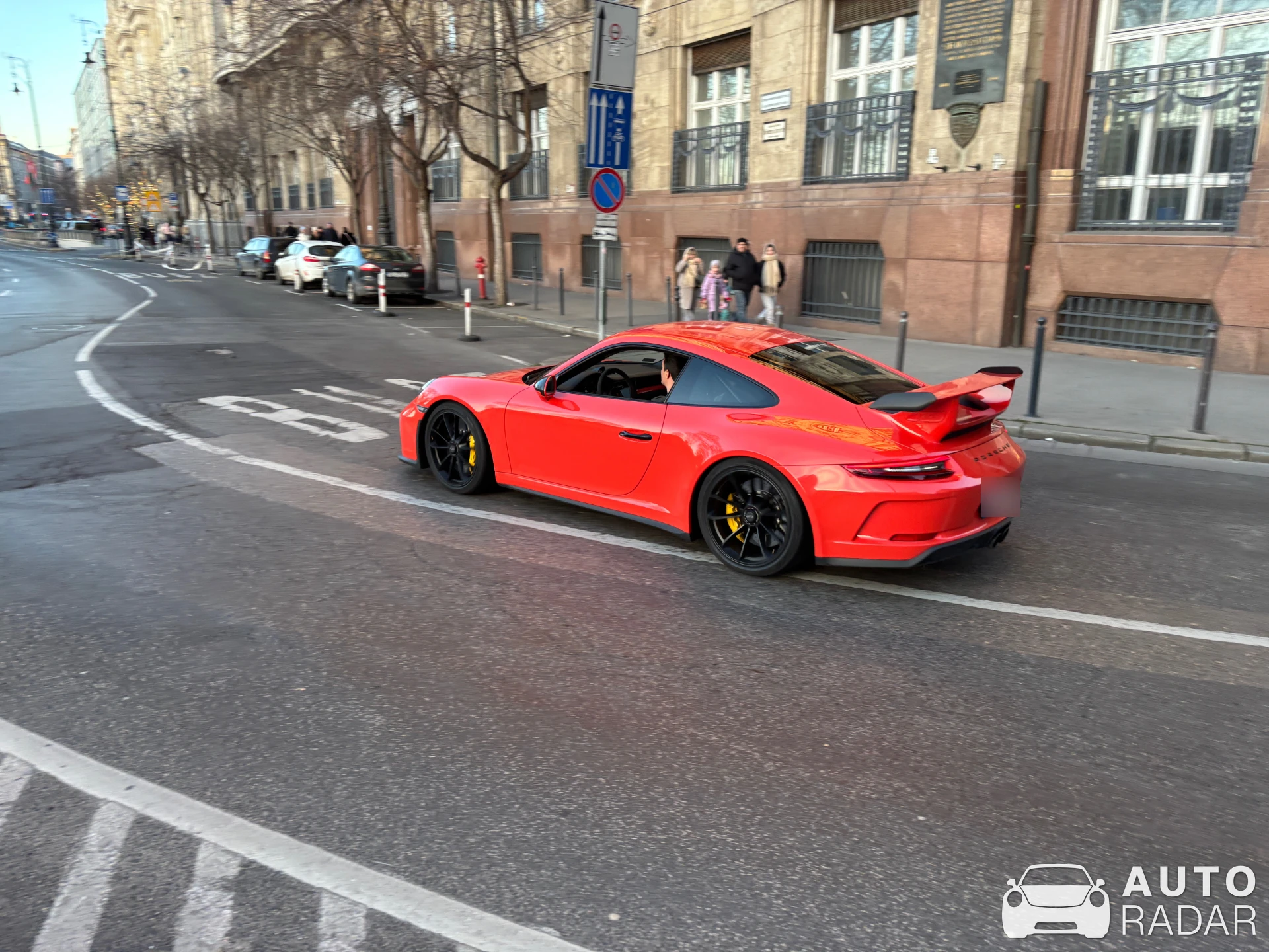 Porsche 991 GT3 MkI spotted in Budapest, Hungary