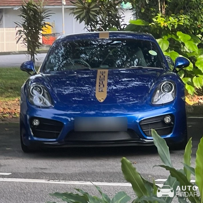 Porsche 981 Cayman S spotted in Singapore, Singapore