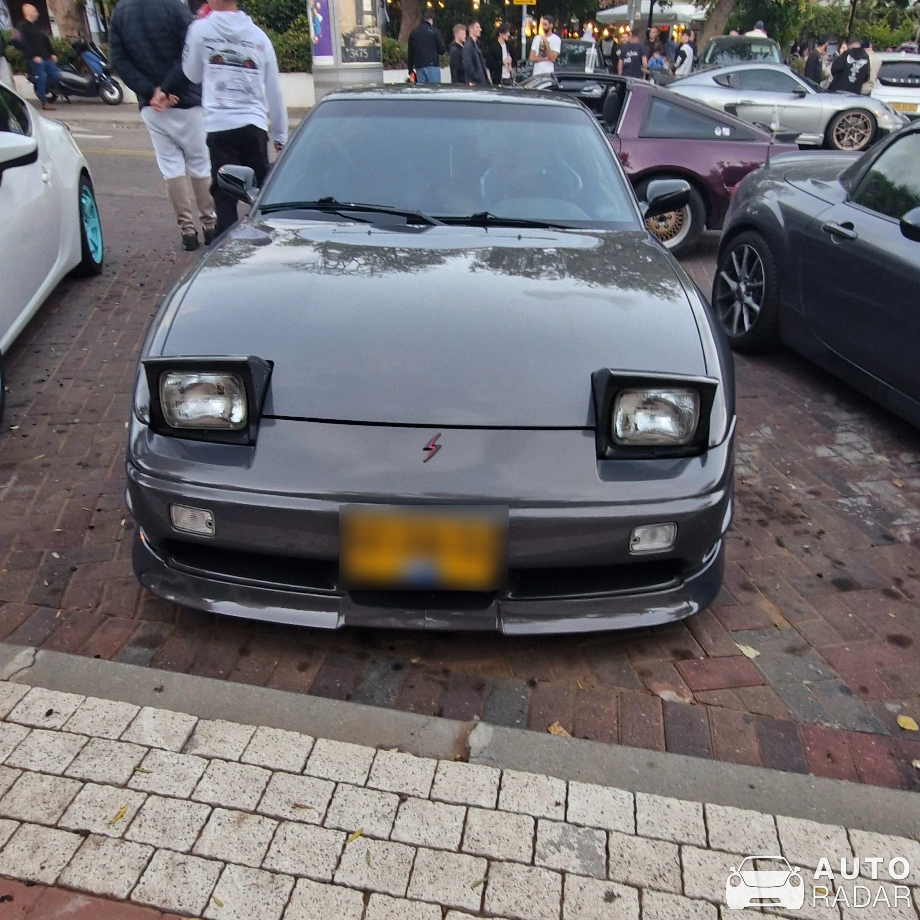 Nissan 240SX spotted in Tel Aviv-Yafo, Israel