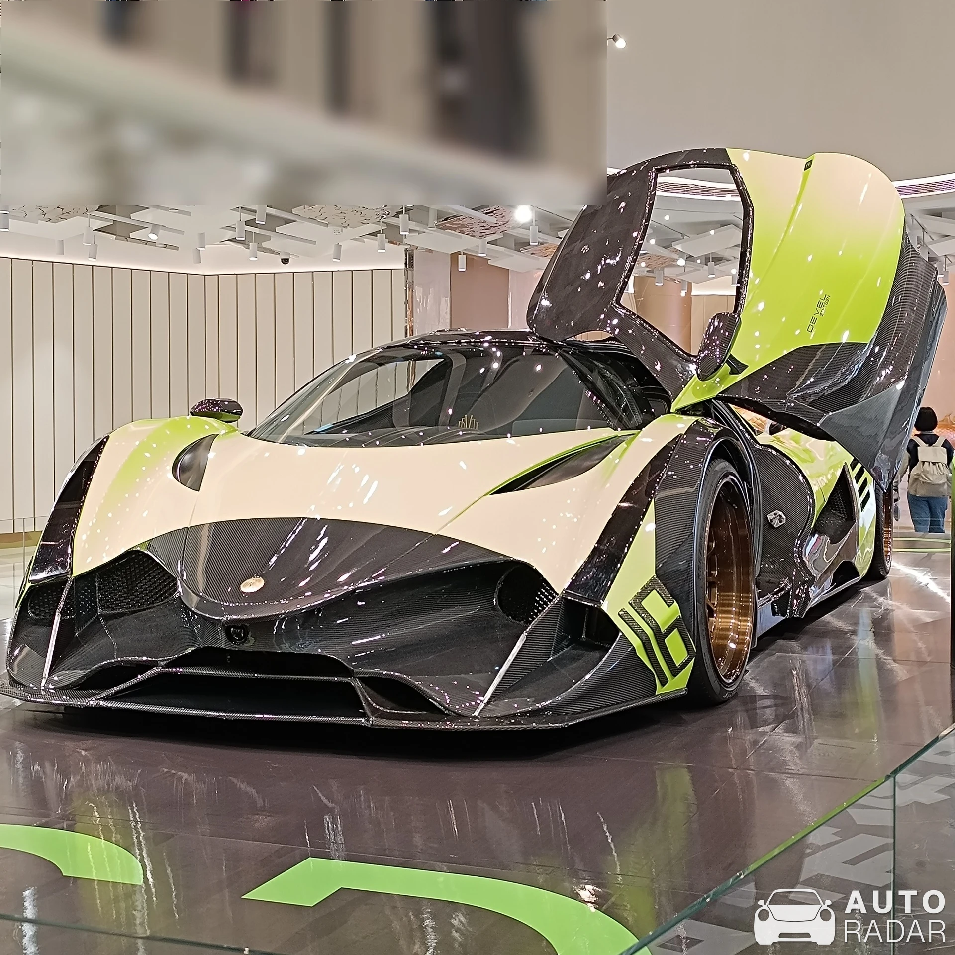 Devel Sixteen spotted