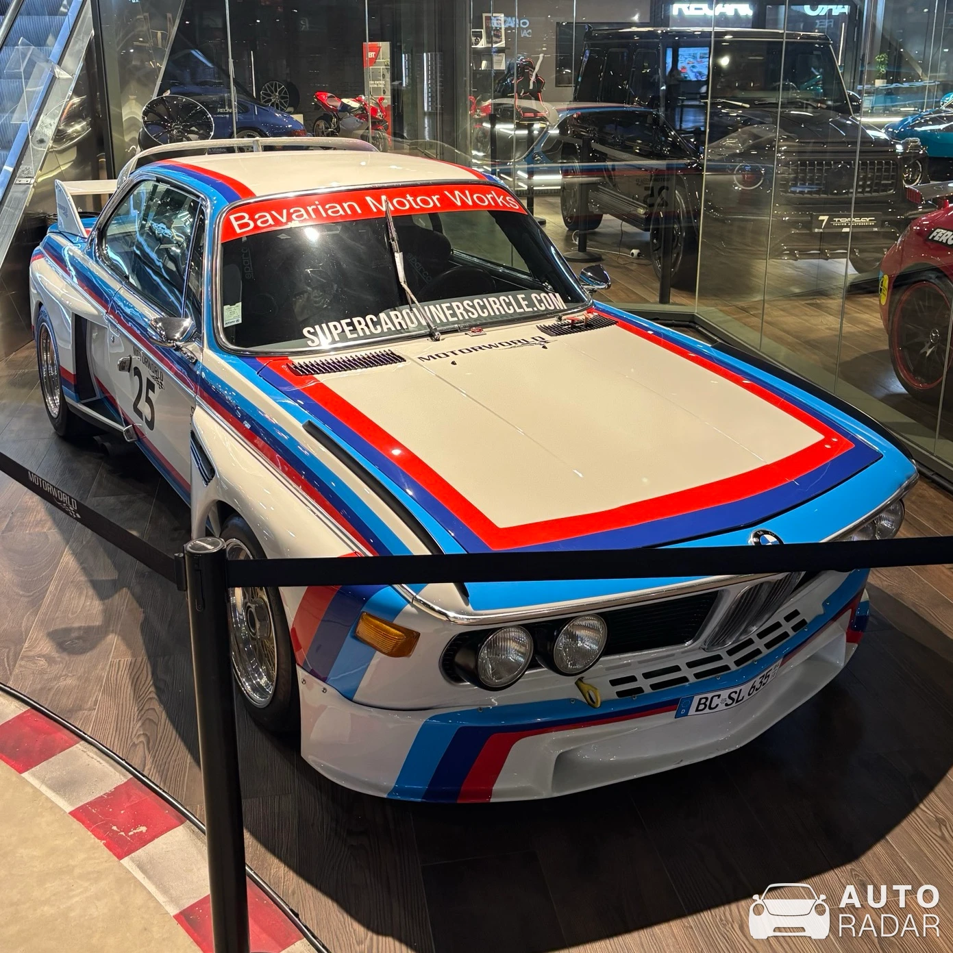 BMW 3.0 CSL E9 Renncoupé IMSA spotted in München
