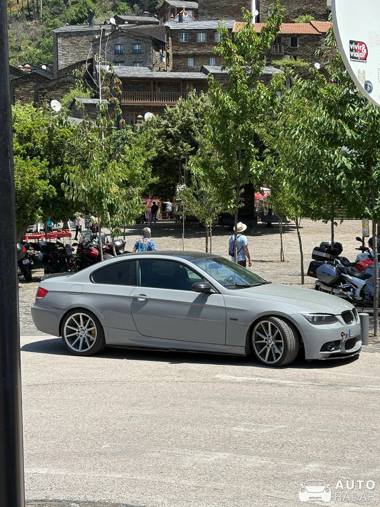 BMW 3 Series E92 spotted in Piodão