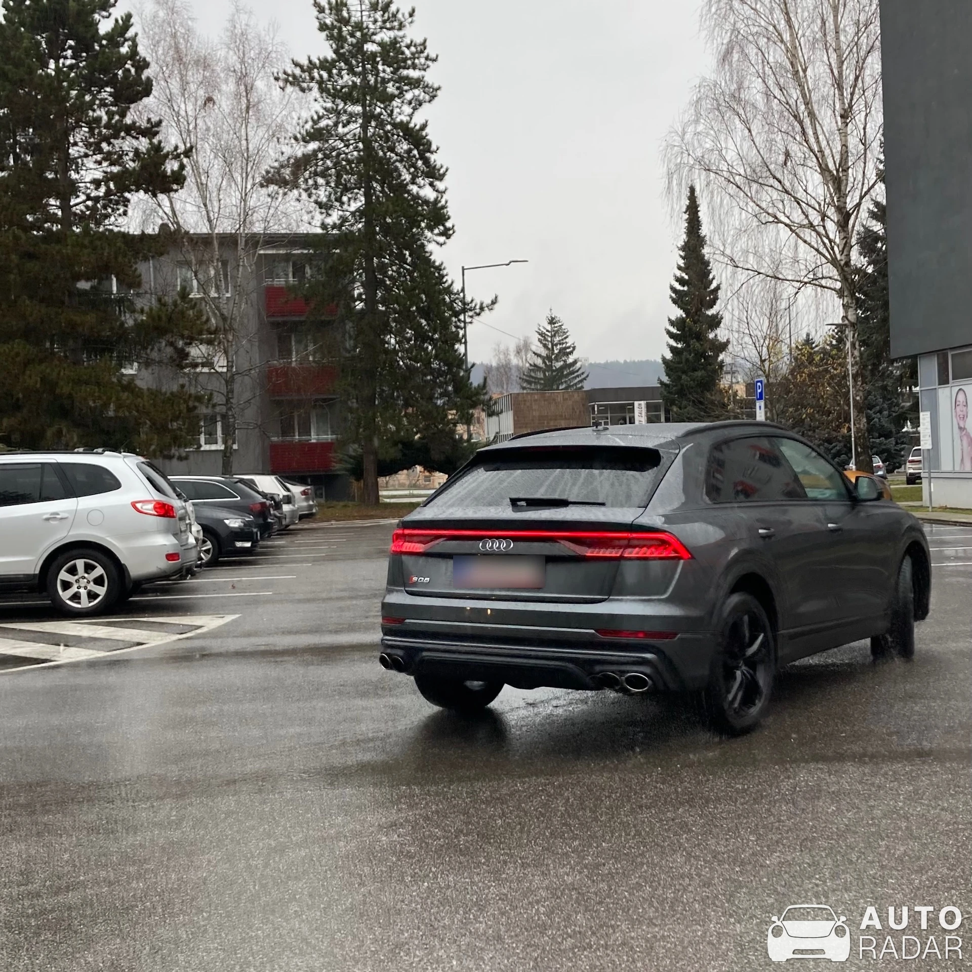 Audi SQ8 spotted in Žiar nad Hronom, Slovensko
