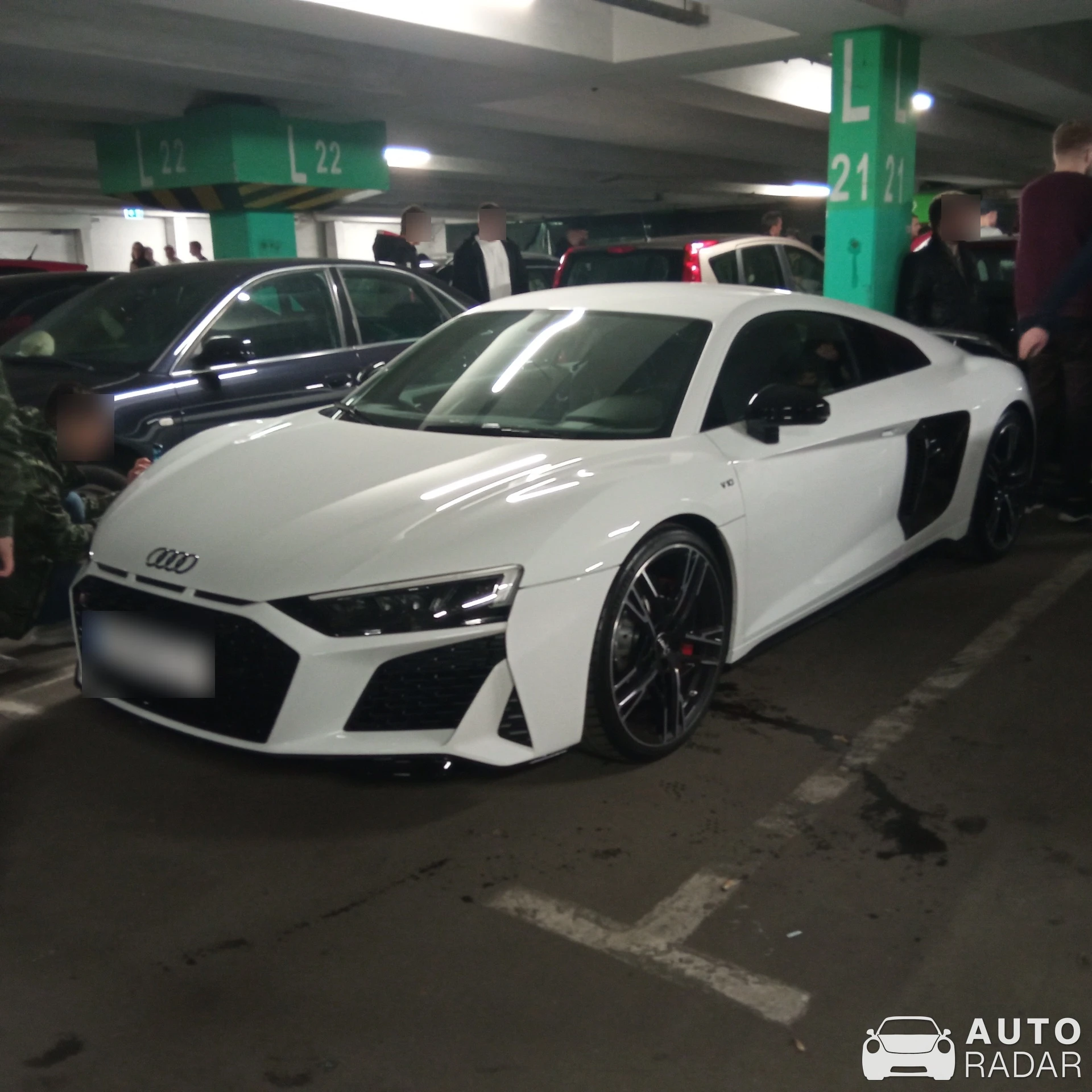 Audi R8 V10 Performance 2019 spotted in Warszawa, Poland