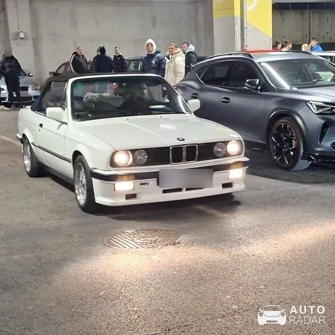 BMW M3 E30 Cabriolet spotted in Zagreb, Croatia