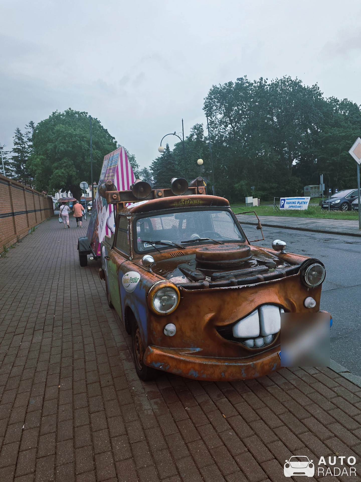 Trabant 1.1 Universal spotted in Łeba