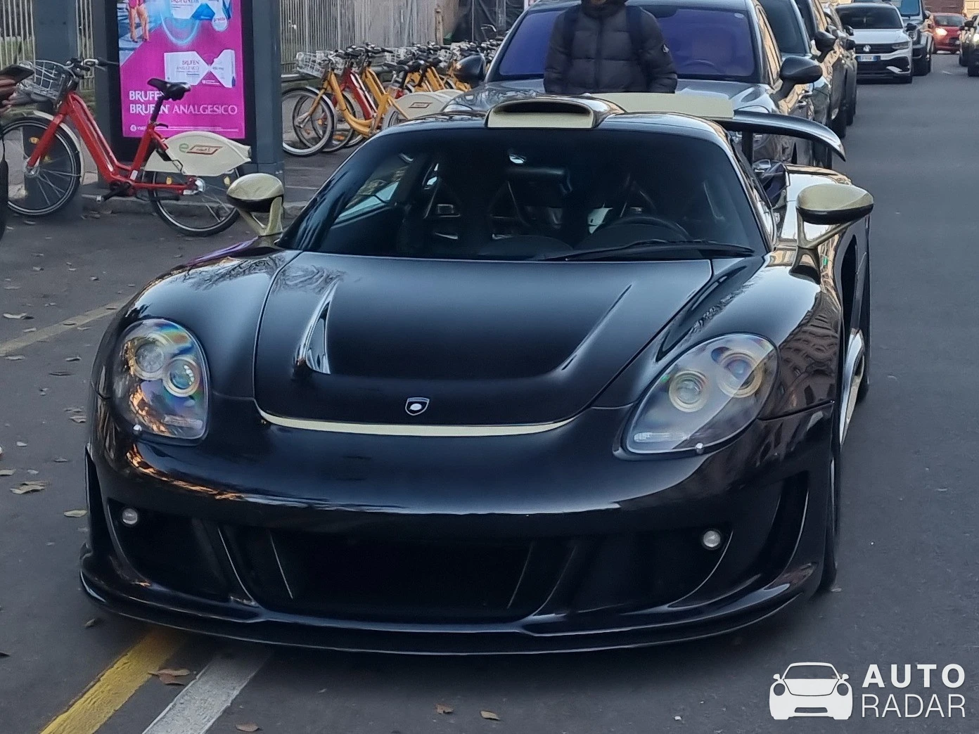 Gemballa Mirage GT Gold Edition spotted in Milano, Italia