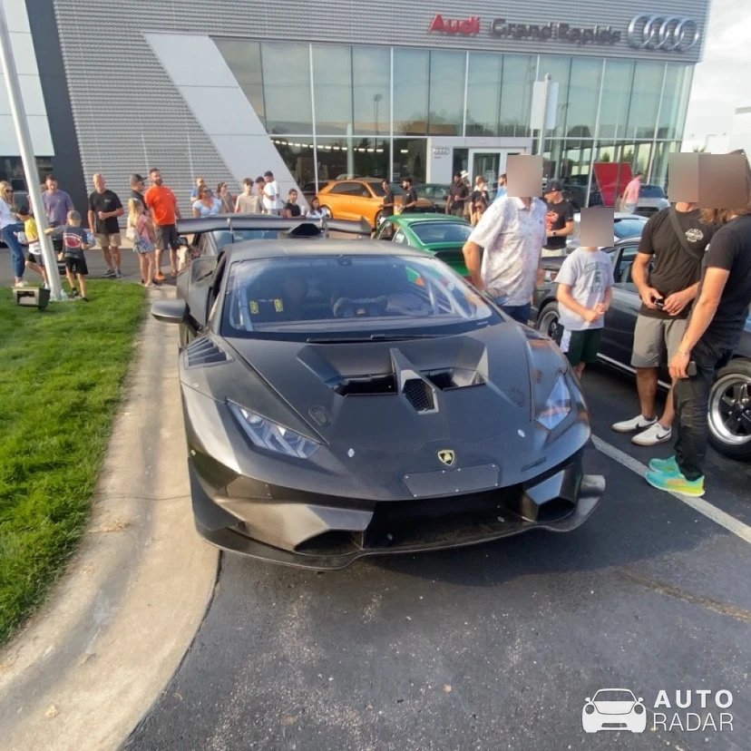 Lamborghini Huracán Super Trofeo spotted in Grand Rapids