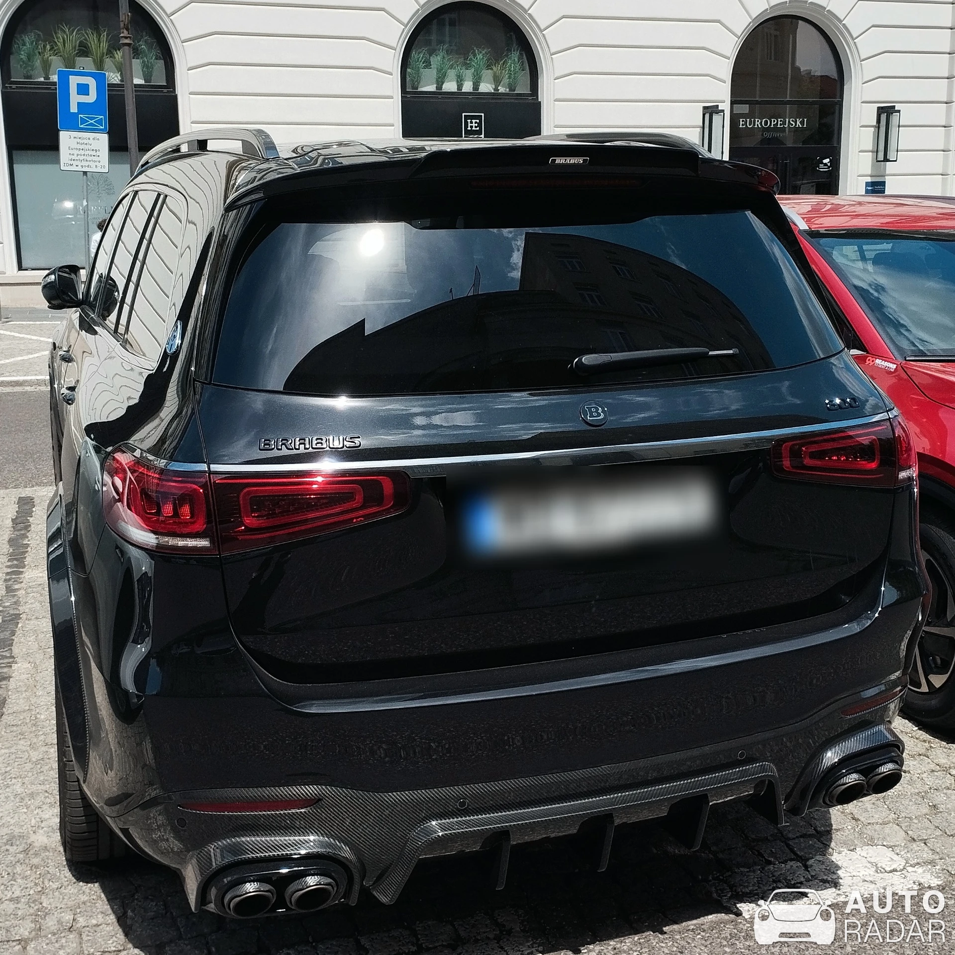 Mercedes-Maybach Brabus GLS 800 spotted in Warszawa