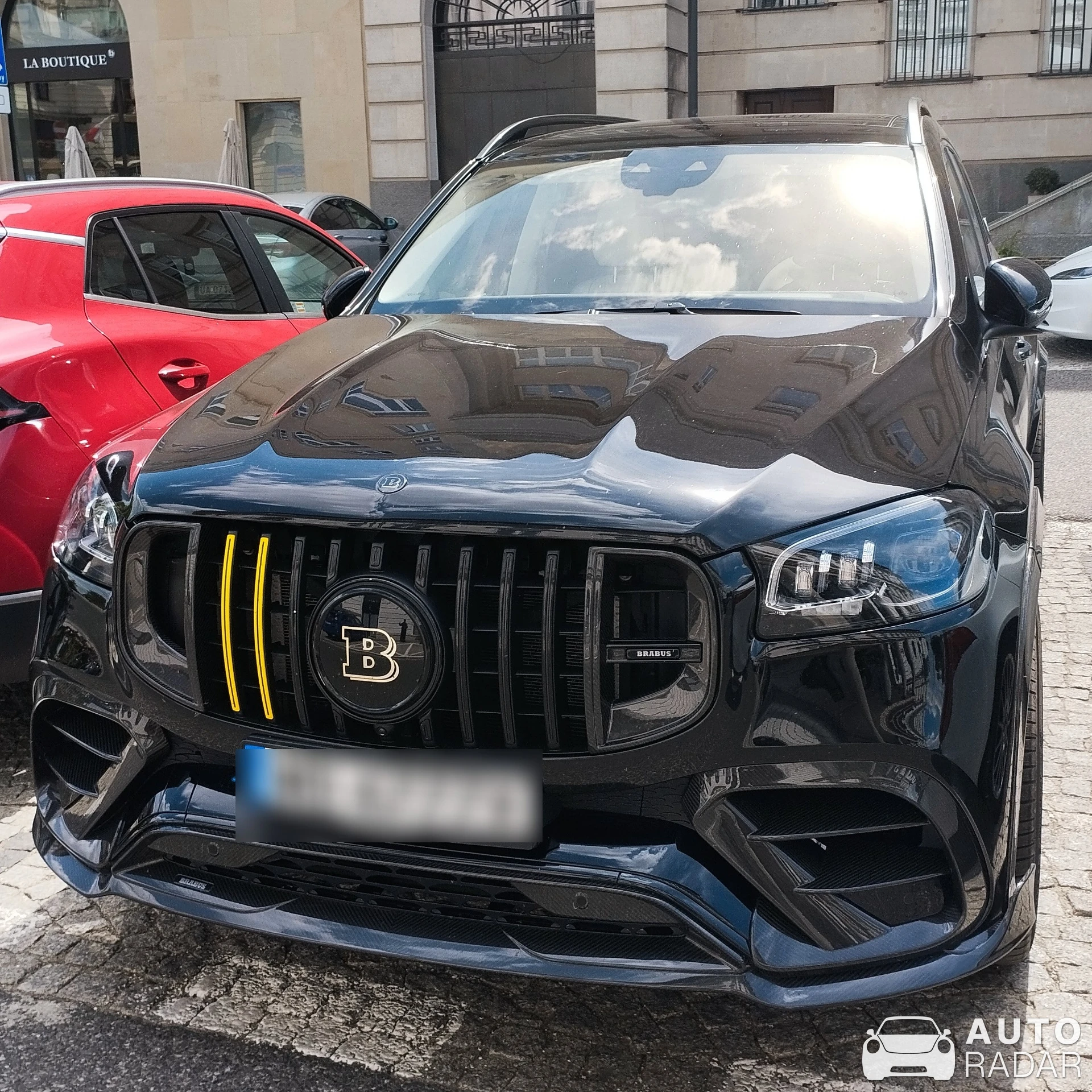 Mercedes-Maybach Brabus GLS 800 spotted in Warszawa, Poland