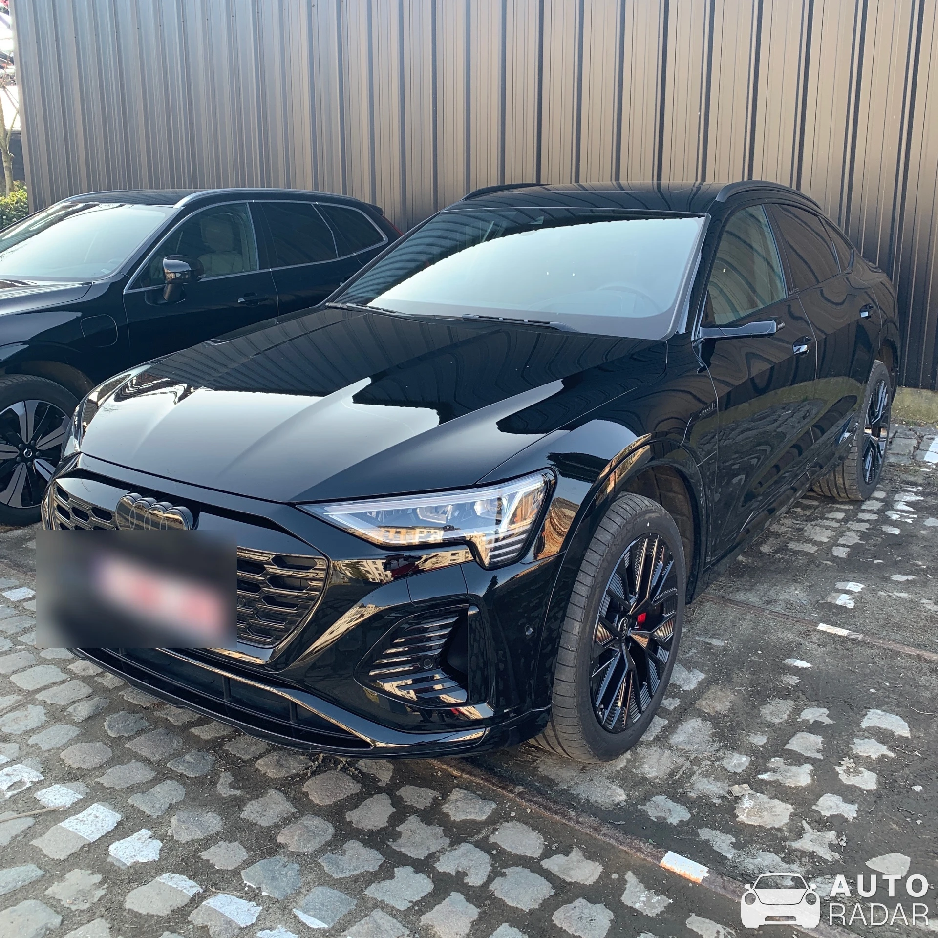Audi Q8 E-Tron spotted in Antwerpen
