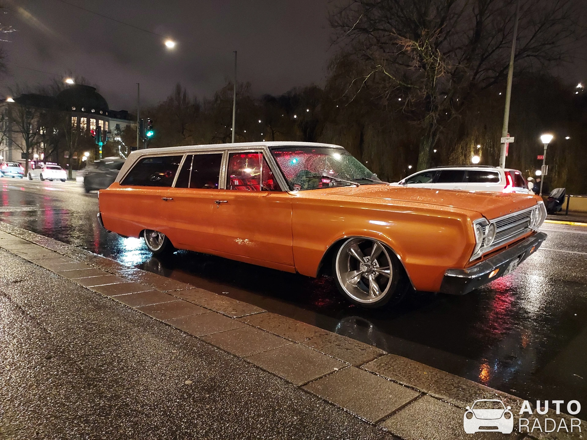 Plymouth Valiant Signet Station Wagon spotted in Stockholm