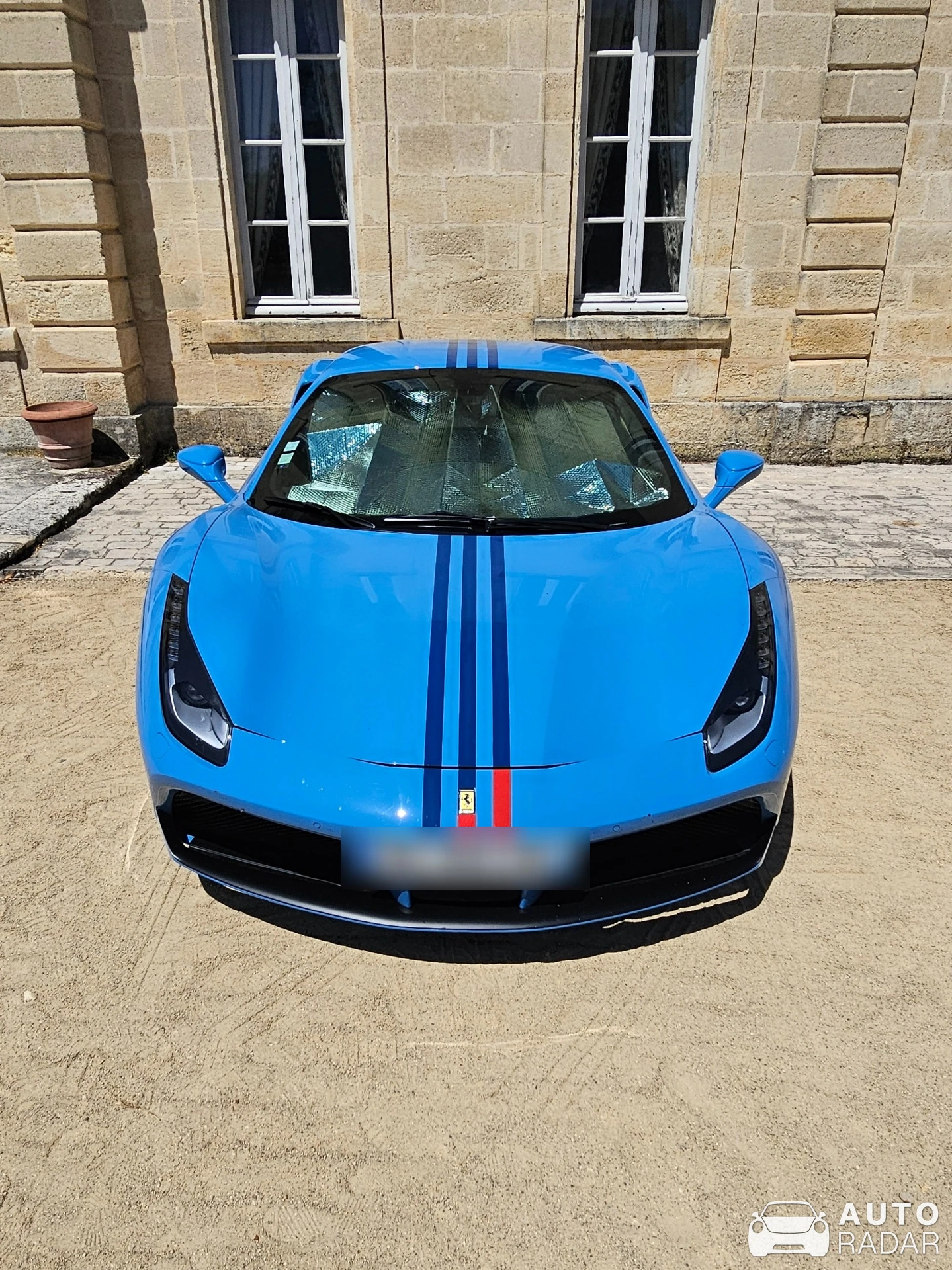 Ferrari 488 GTB spotted in Saint-Émilion