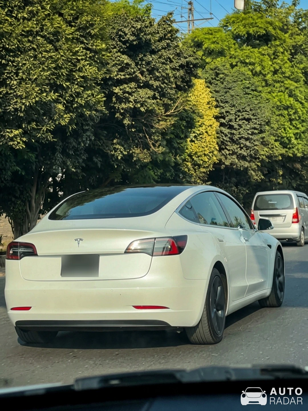 Tesla Model 3 Performance spotted in Lahore