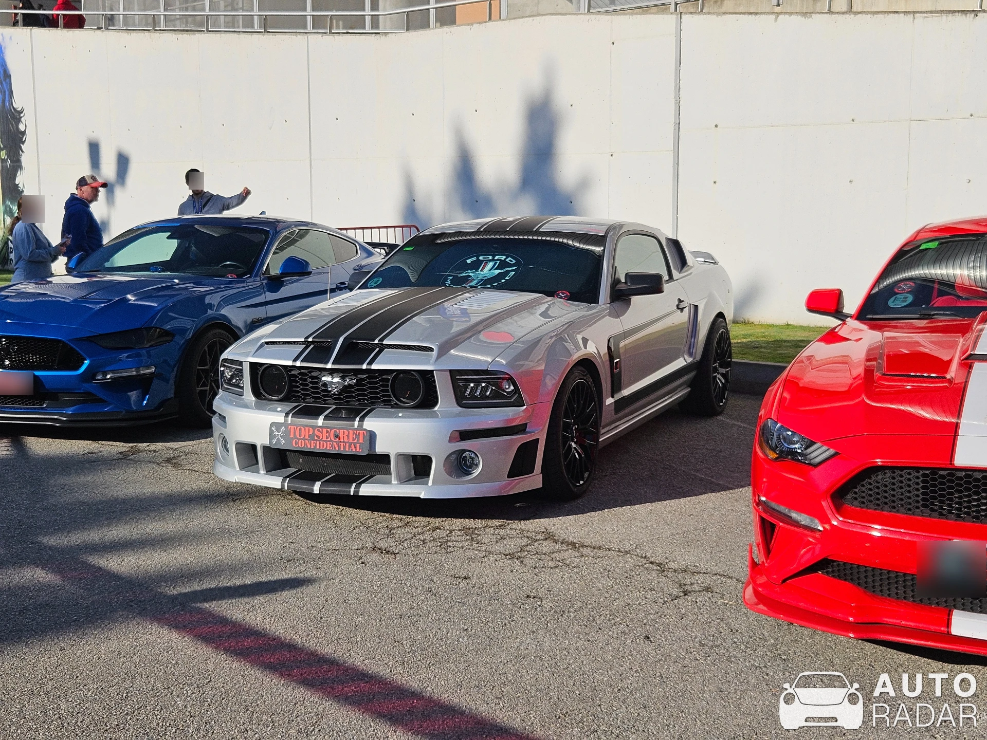 Ford Mustang GT spotted in Barcelona, Spain