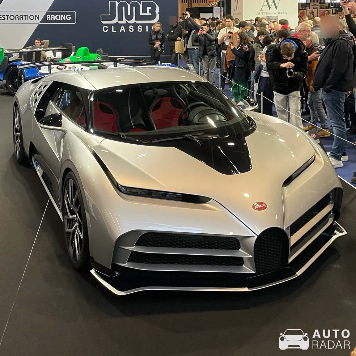 Bugatti Centodieci spotted in Paris, France